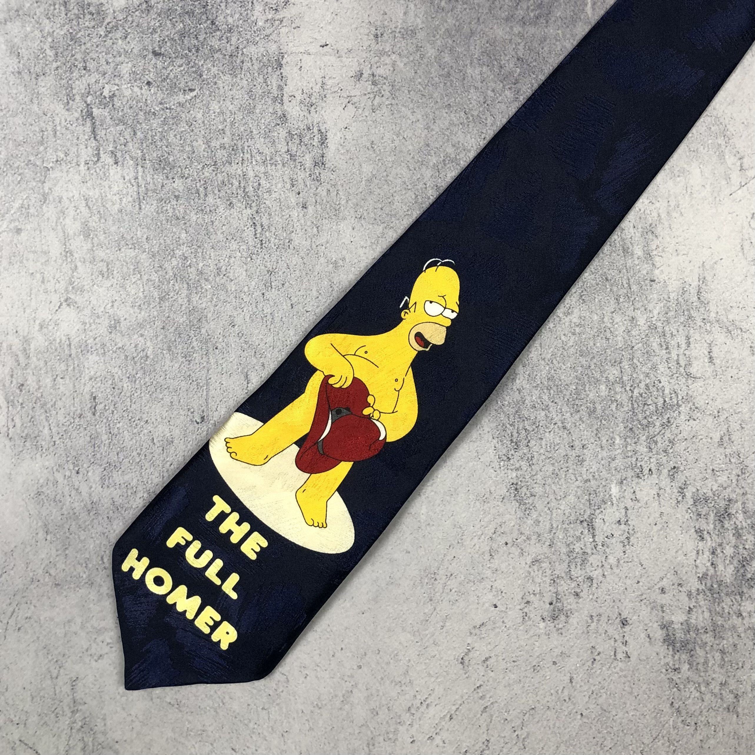 The Simpsons Vintage 1998 The Simpsons The Full Homer Tie Size ONE SIZE - 2 Thumbnail