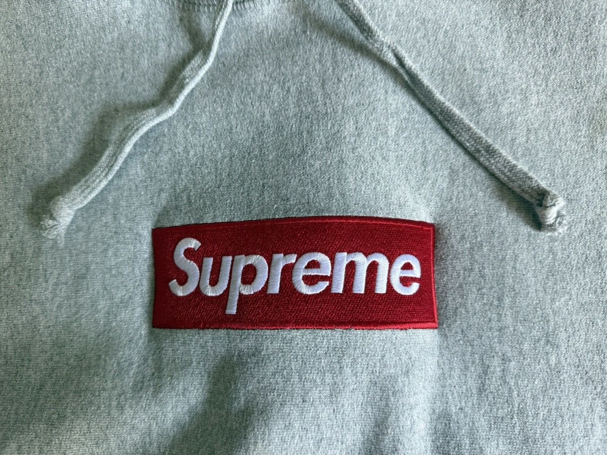 Supreme Supreme Box Logo Hoodie (FW16) Heather Grey Sz M *WORN 1X* Size US M / EU 48-50 / 2 - 3 Thumbnail
