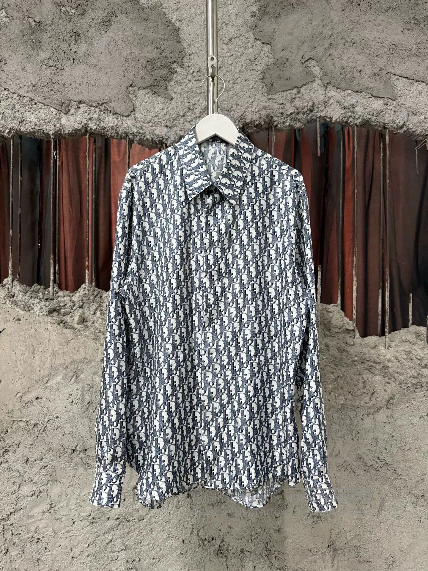Dior Dior Silk Printed Long Sleeve Shirt. Size US M / EU 48-50 / 2 - 1 Thumbnail