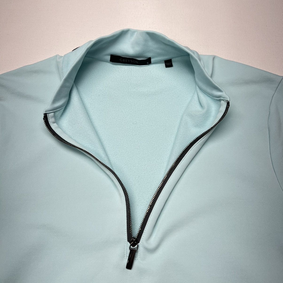 Other Greyson 1/4 Zip Sweater Blue Toyota Logo Knit Active Golf Size S / US 4 / IT 40 - 6 Thumbnail