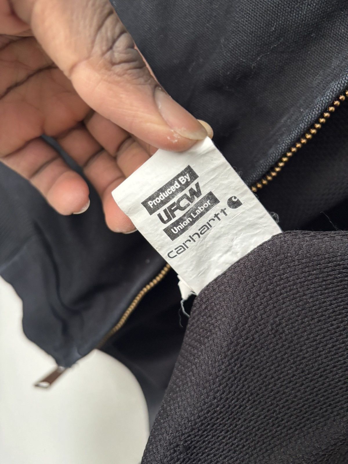 Carhartt Carhartt Black Hooded Jacket Size US XL / EU 56 / 4 - 9 Thumbnail