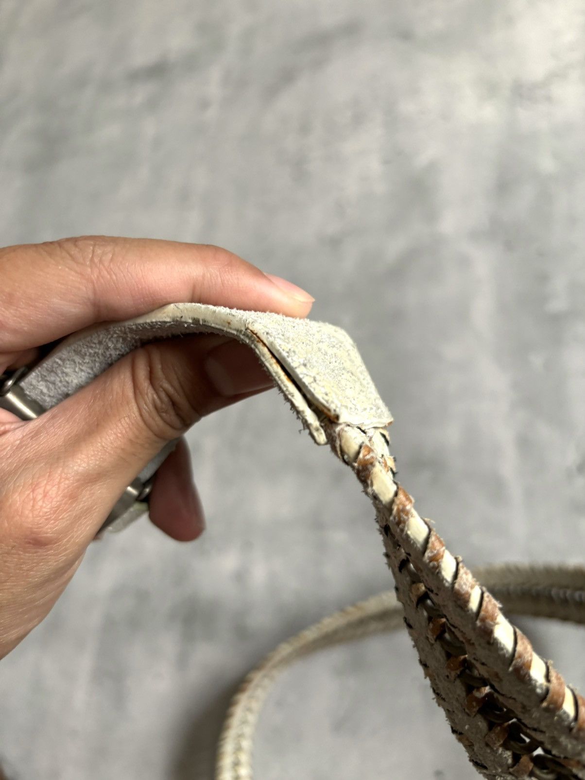 If Six Was Nine Leather Good Design Chain Belt 🐦 Size ONE SIZE - 14 Thumbnail