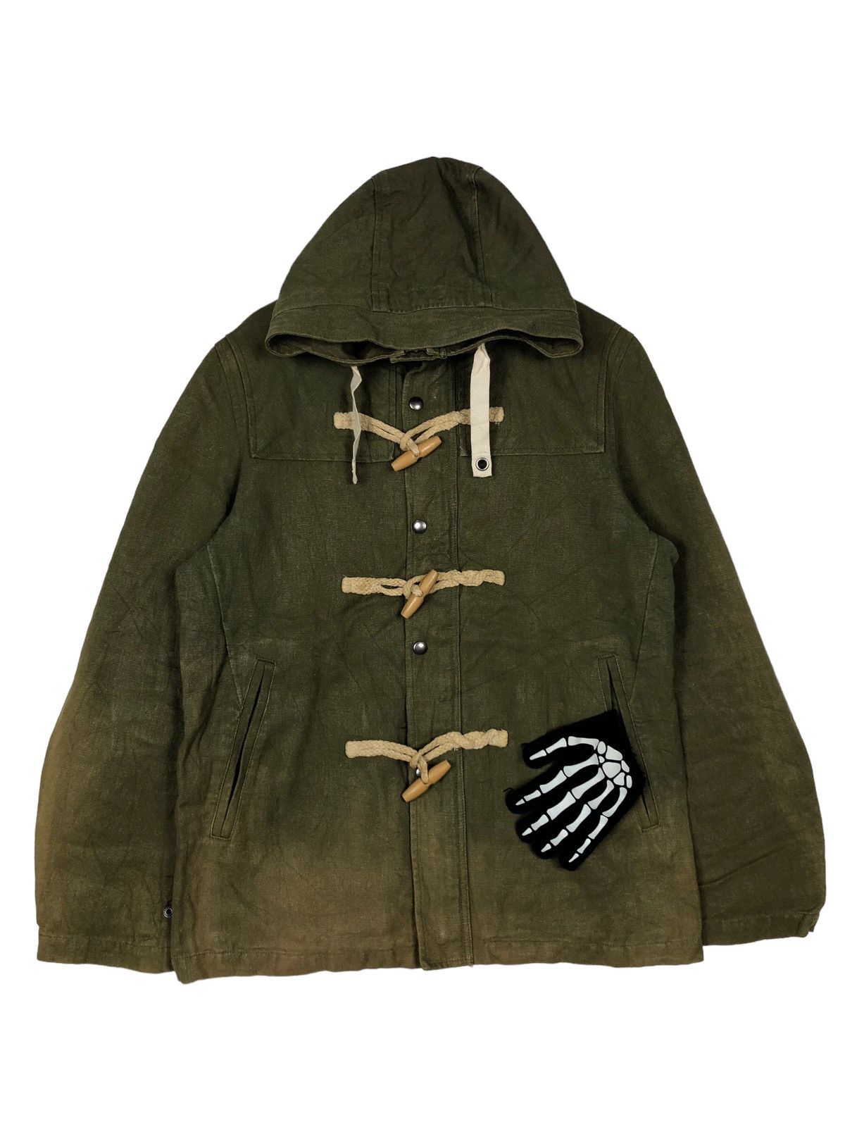 Japanese Brand 🔥90’s Duffle Jacket Wool Freak’s Store Toyo Enterprise Size US L / EU 52-54 / 3 - 1 Thumbnail