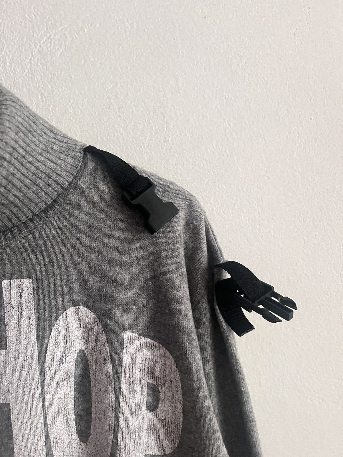 Dolce & Gabbana Dolce & Gabbana 2000s “Hip-Hop” bondage strap sweater Size US L / EU 52-54 / 3 - 2 Thumbnail