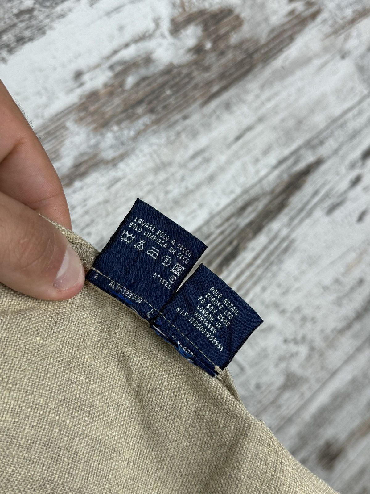 Polo Ralph Lauren × Vintage Women’s Vintage Polo Ralph Lauren linen blazer line size 8 S Size S / US 4 / IT 40 - 12 Thumbnail