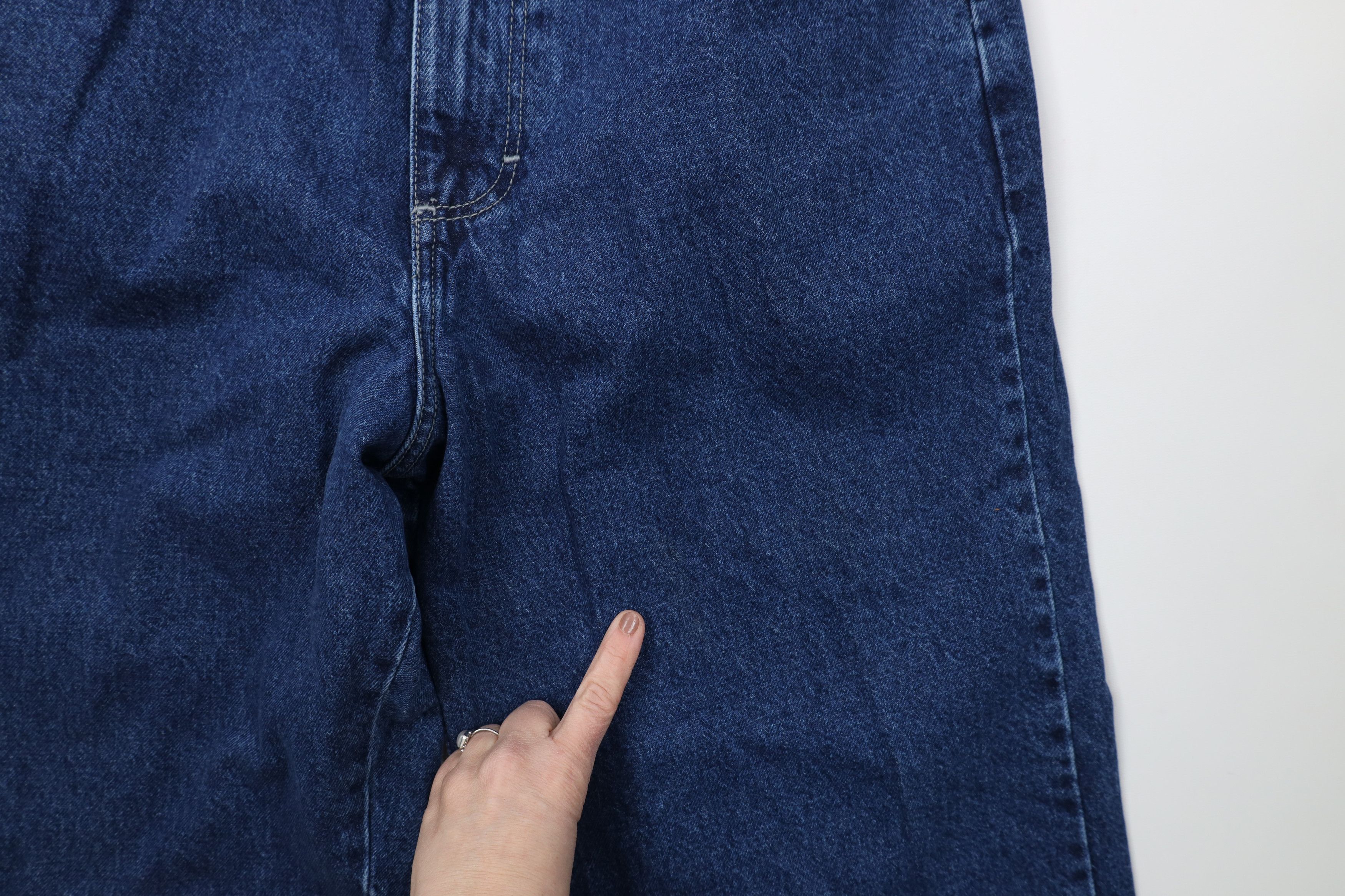 Vintage Deadstock Vintage 90s Boss Wide Leg Skateboard Denim Jeans Size US 36 / EU 52 - 10 Thumbnail