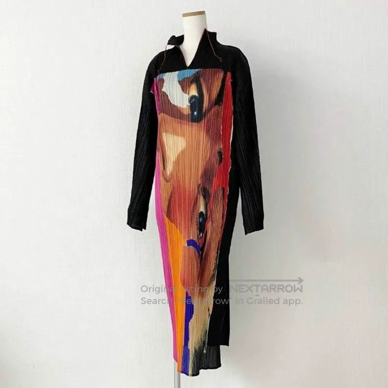 Issey Miyake Issey Miyake Color-block Coat Size M / US 6-8 / IT 42-44 - 1 Thumbnail