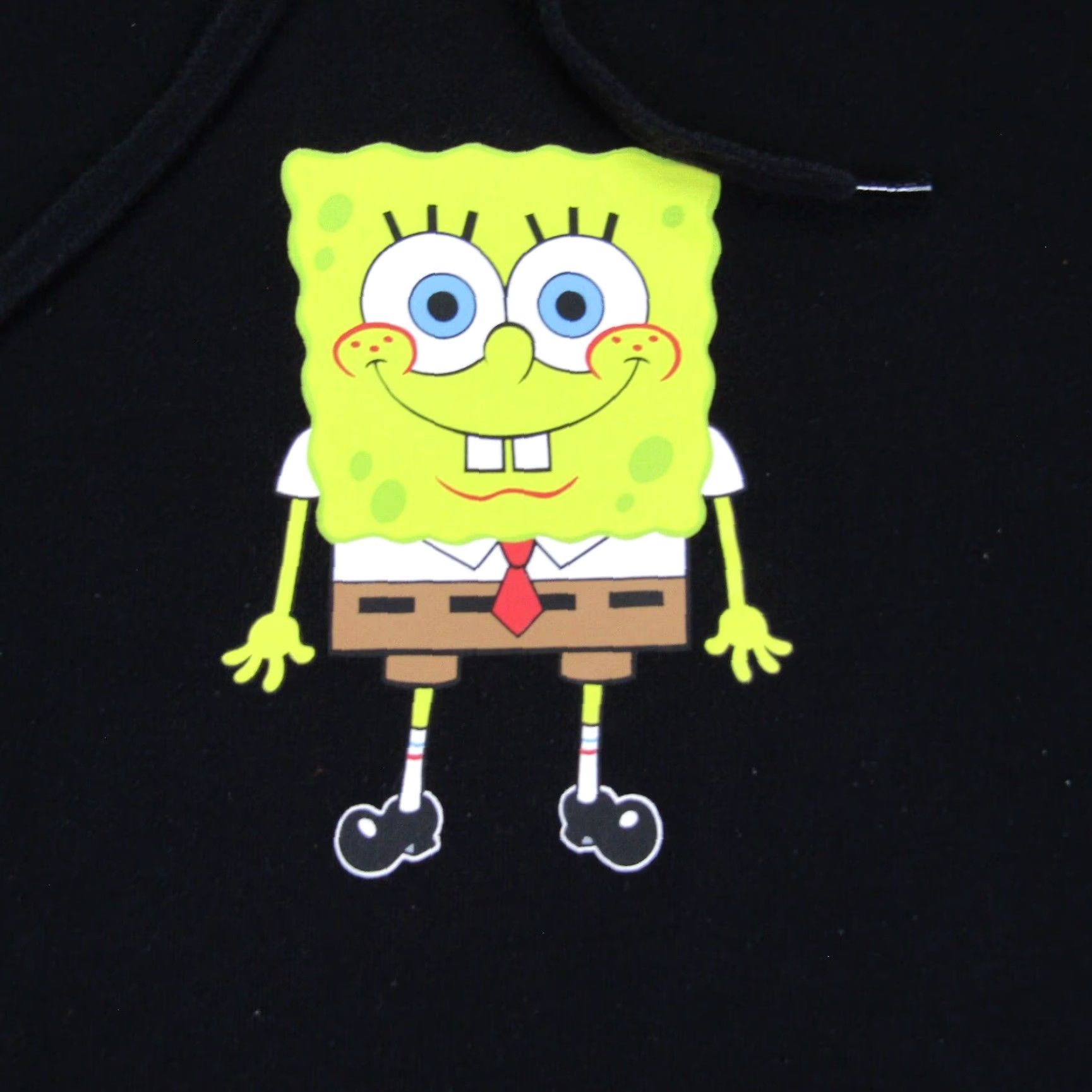 Vans VANS Hoodie Adult Medium Black Spongebob Graphic Print Pullover Sweatshirt Hooded Pockets Cartoon Skateboarding Mens Size US M / EU 48-50 / 2 - 3 Thumbnail