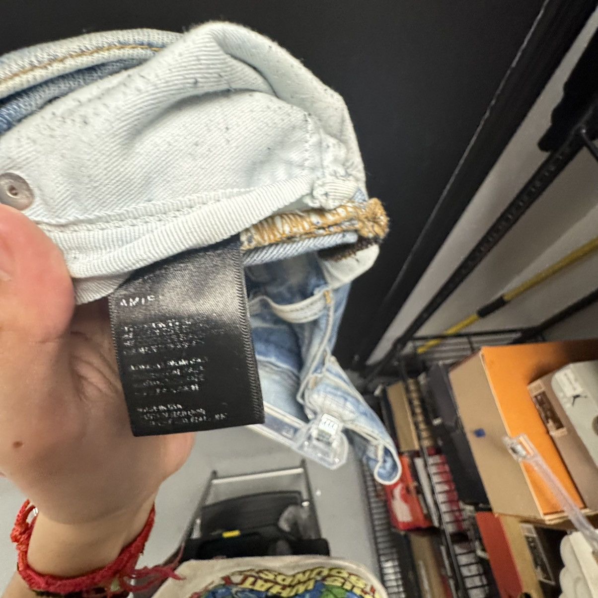 Amiri AMIRI Broken Jeans Clay Indigo Size US 34 / EU 50 - 4 Thumbnail