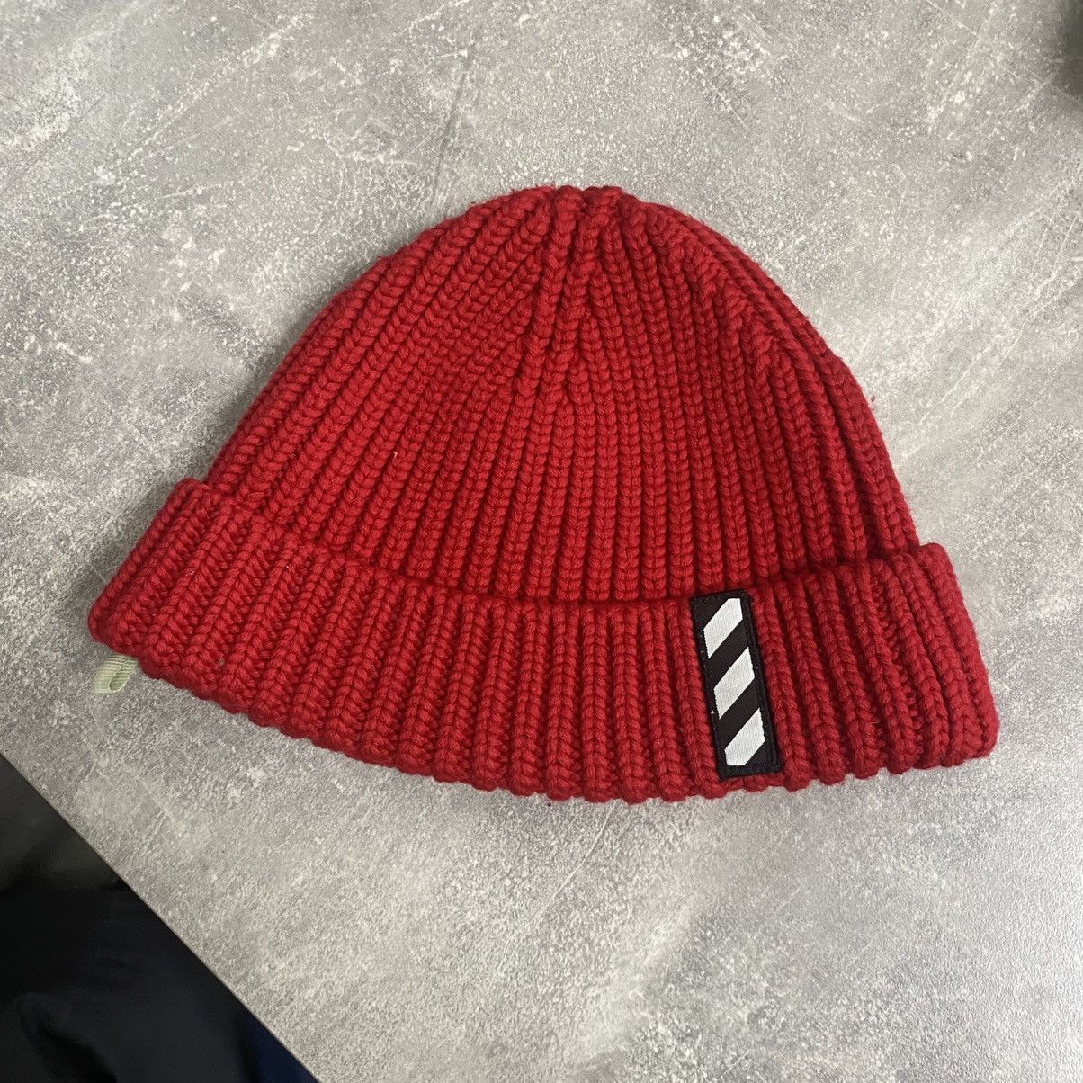 Off-White Off White Beanie Hat Size ONE SIZE - 3 Thumbnail