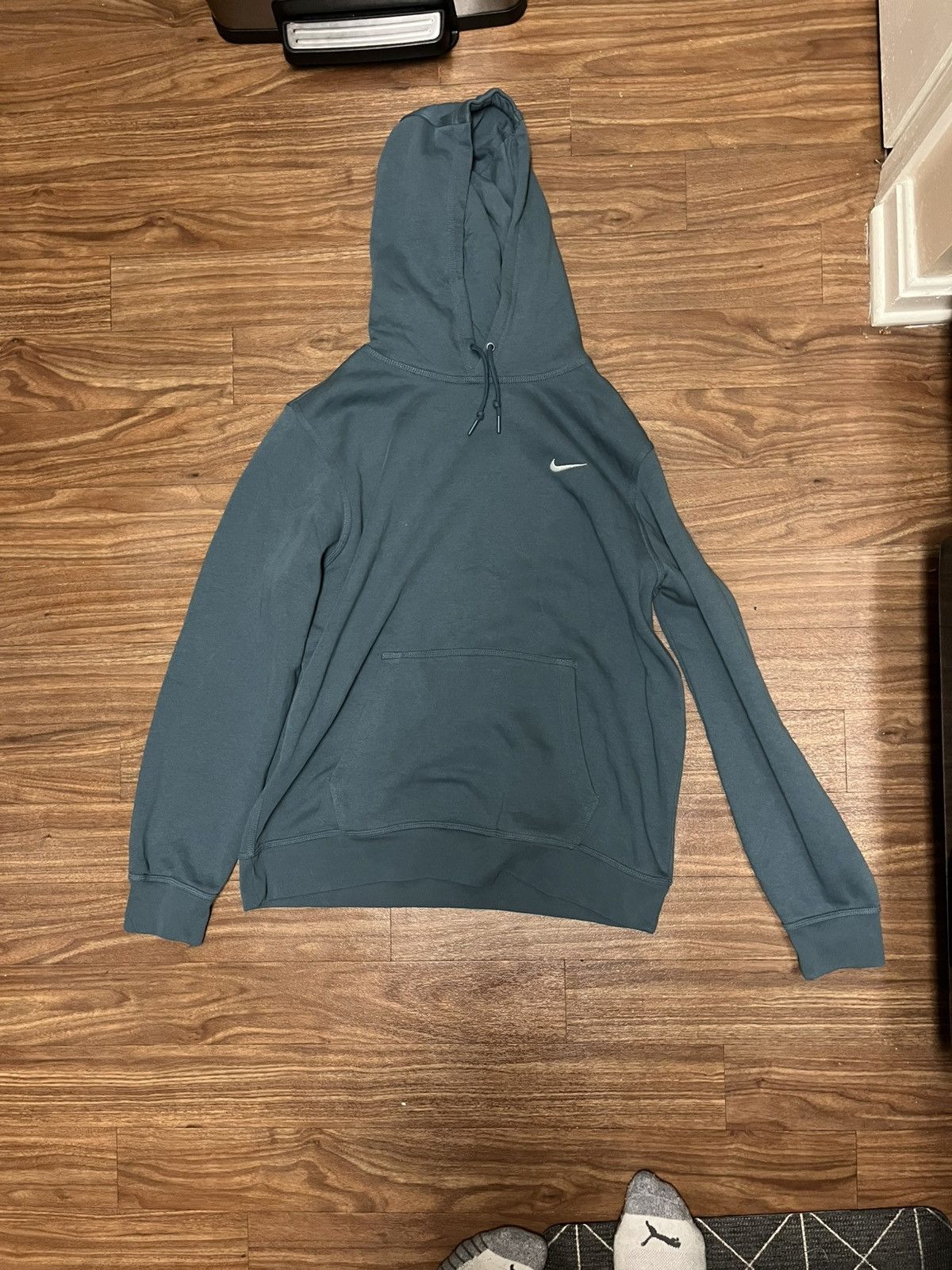 Nike × Vintage Nike Blue Hoodie #NikeHoodie - Size XL Size US XL / EU 56 / 4 - 1 Thumbnail