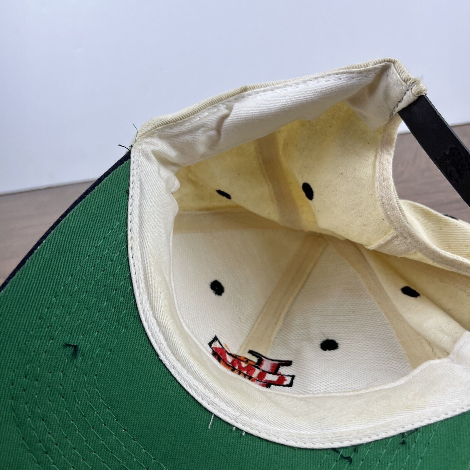 Other Lima Basketball Hat Lima Hat Tan Brown Hat Adjustable Snapba Size ONE SIZE - 14 Thumbnail