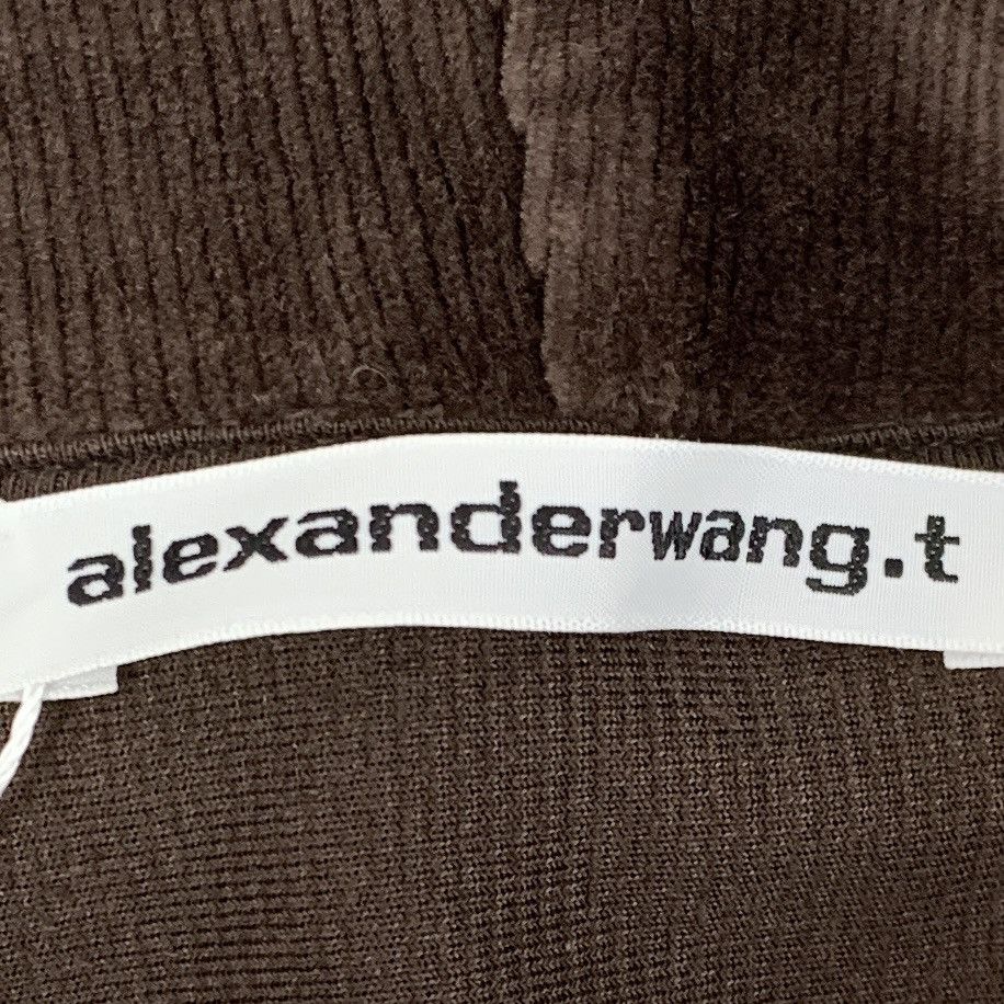 Alexander Wang Alexander Wang Brown Hooded Long Sleeve Sweatshirt K26WX Size S / US 4 / IT 40 - 6 Thumbnail