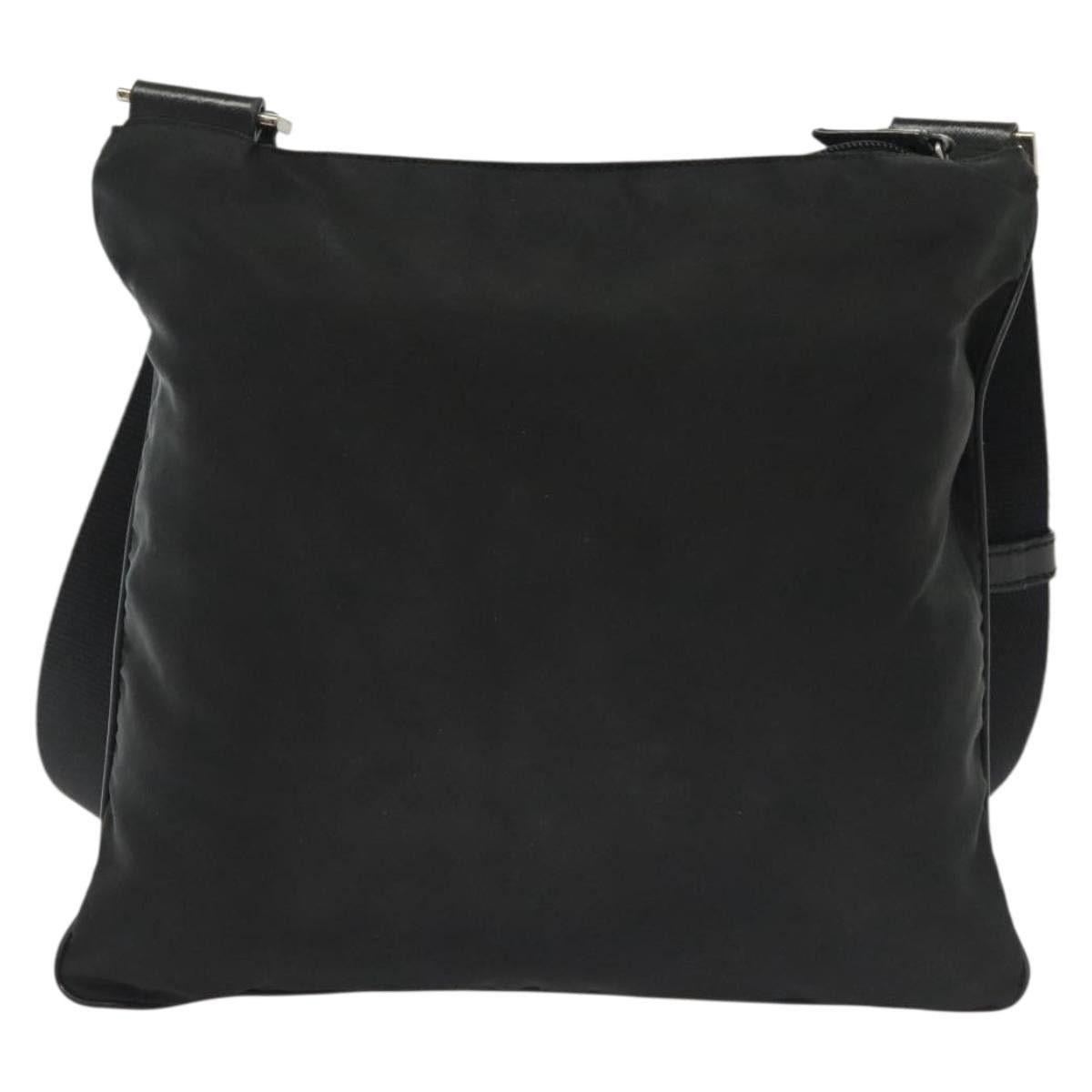 Prada PRADA Shoulder Bag Nylon Black Silver Size ONE SIZE - 3 Thumbnail