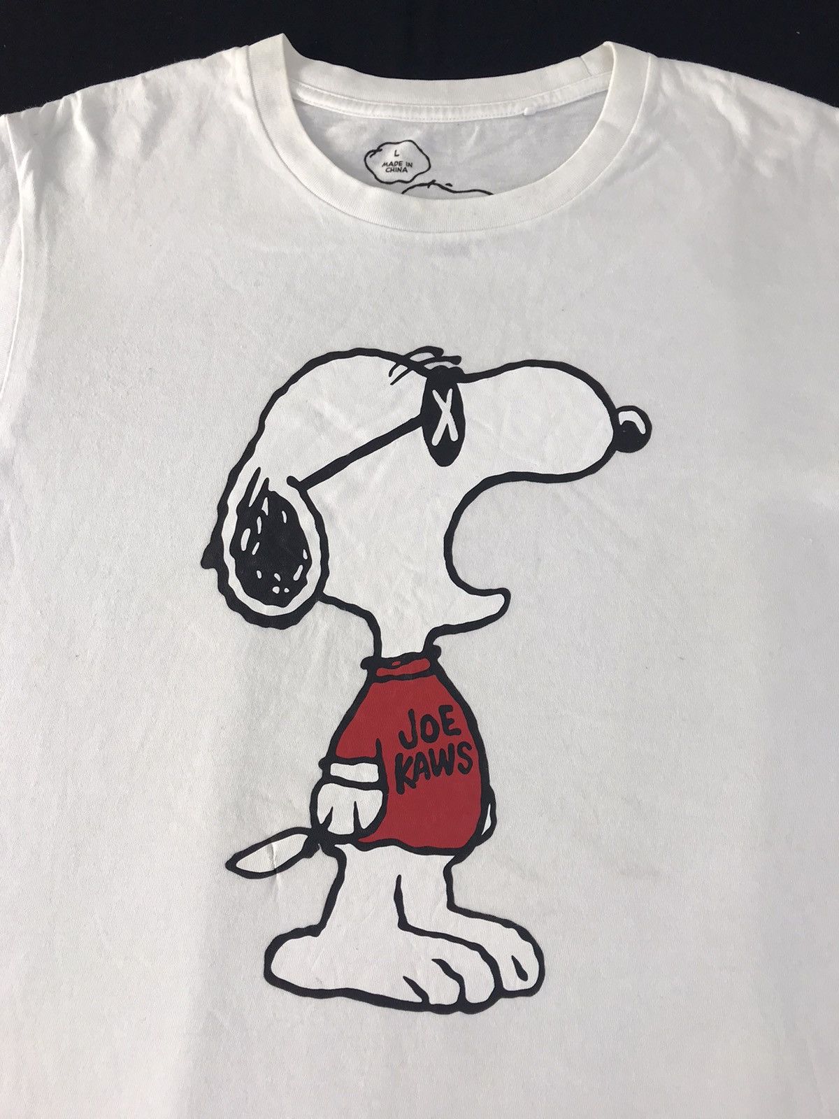 Kaws × Peanuts Kaws X Peanuts Joe Snoopy Big Printed Crewneck Tee Size US L / EU 52-54 / 3 - 4 Thumbnail