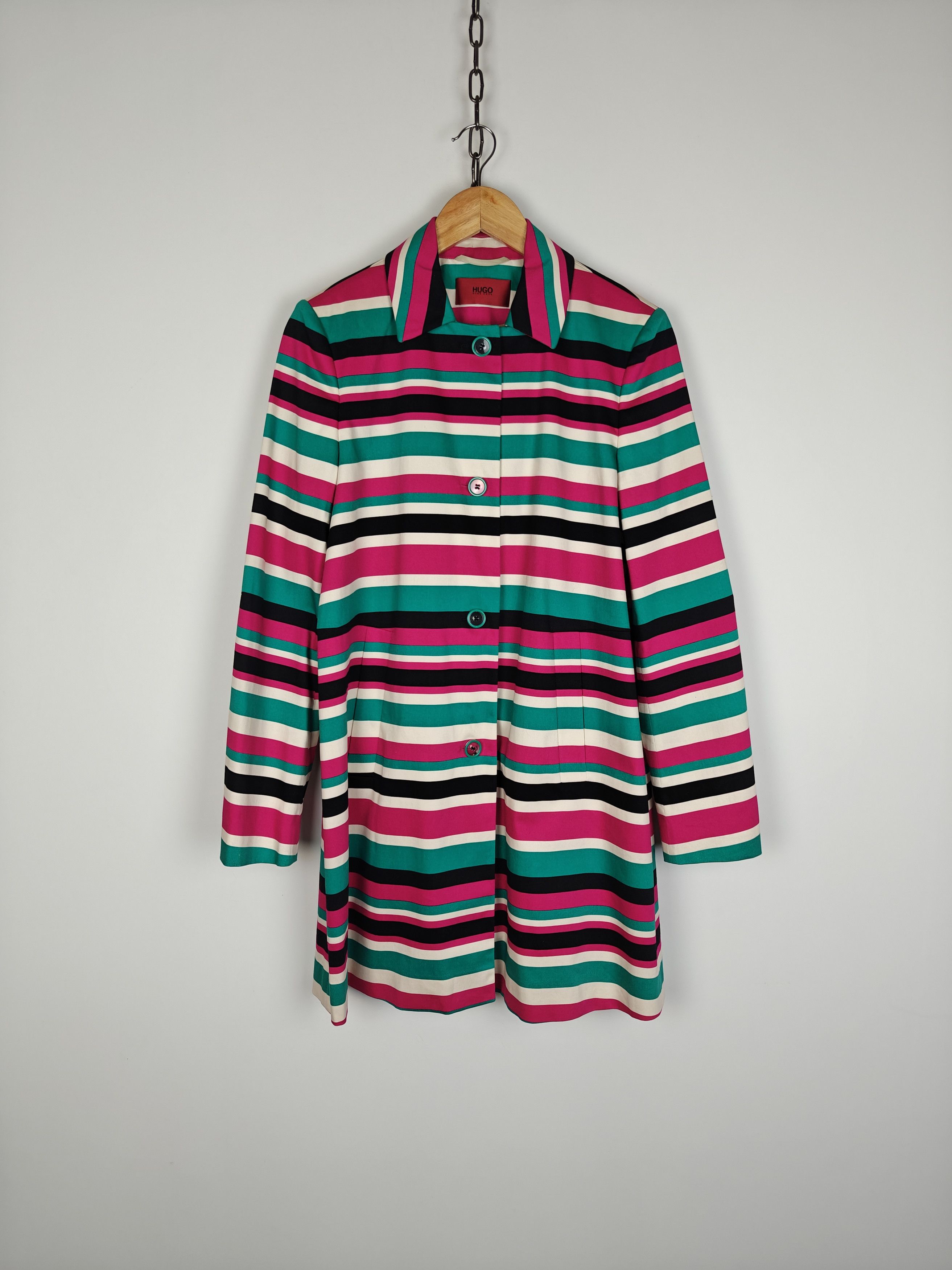Hugo Boss Hugo Boss Striped Jacket Button size US6 Size M / US 6-8 / IT 42-44 - 1 Thumbnail