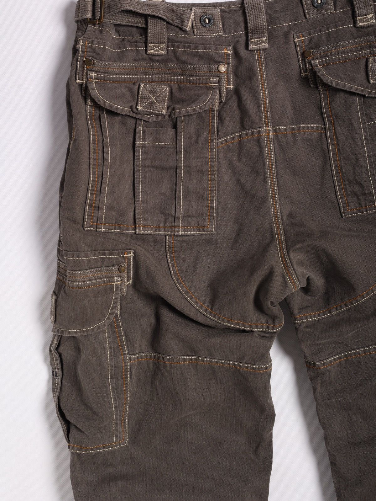 Aeronautica Militare Aeronautica Militare Cargo Bondage Pants Trousers Brown Size US 36 / EU 52 - 12 Thumbnail