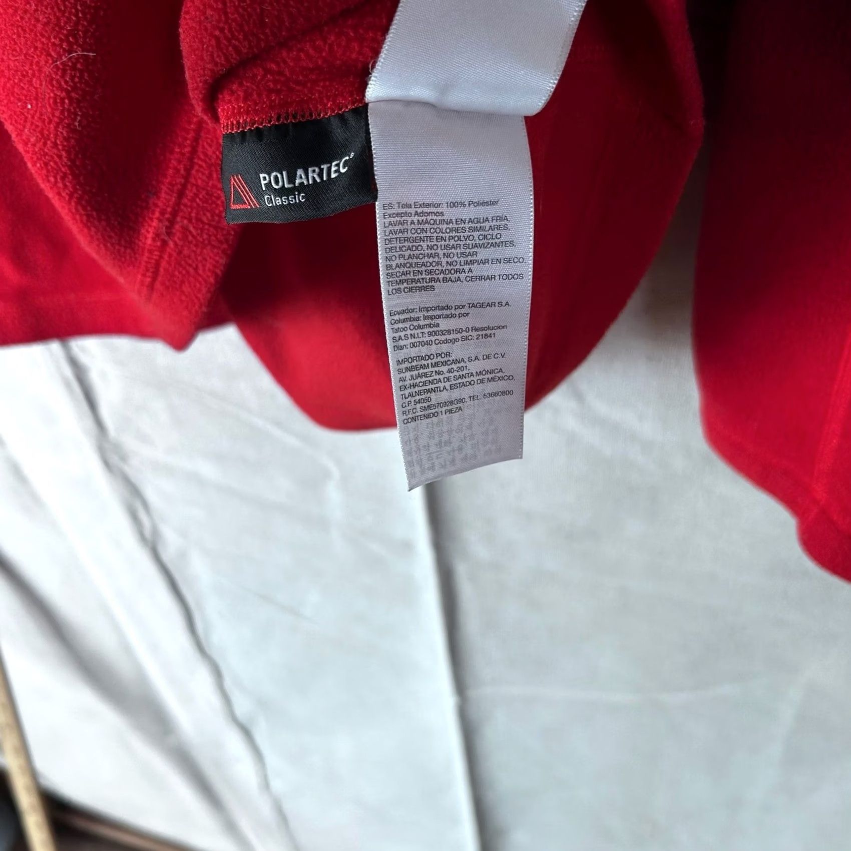 Marmot Marmot Polartec Classic Fleece 1/4 Zip Pullover Red Mens Size Medium Size US M / EU 48-50 / 2 - 4 Thumbnail