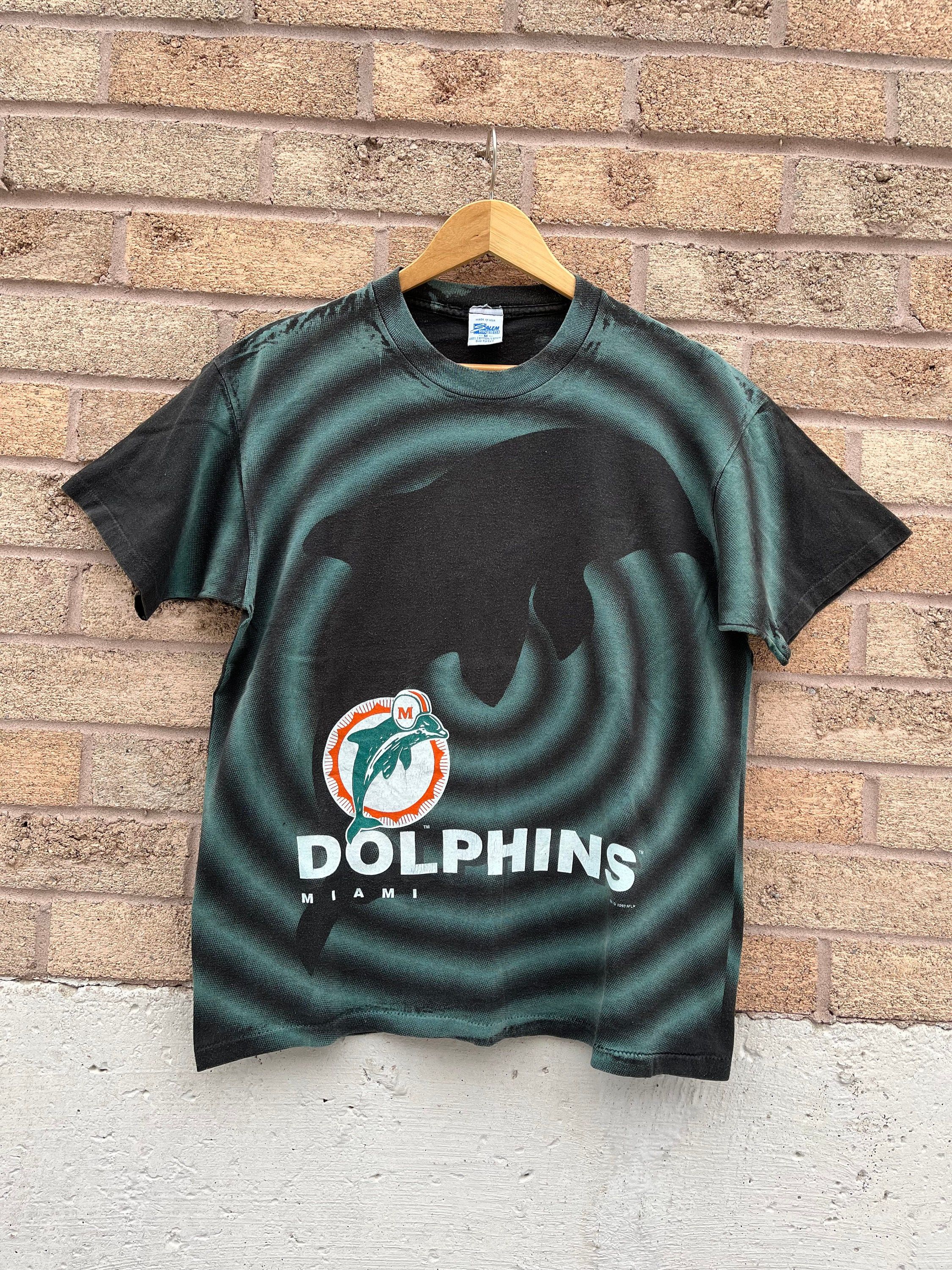 Salem Sportswear Vintage Miami Dolphins 1993 NFL Tshirt Size US M / EU 48-50 / 2 - 1 Thumbnail