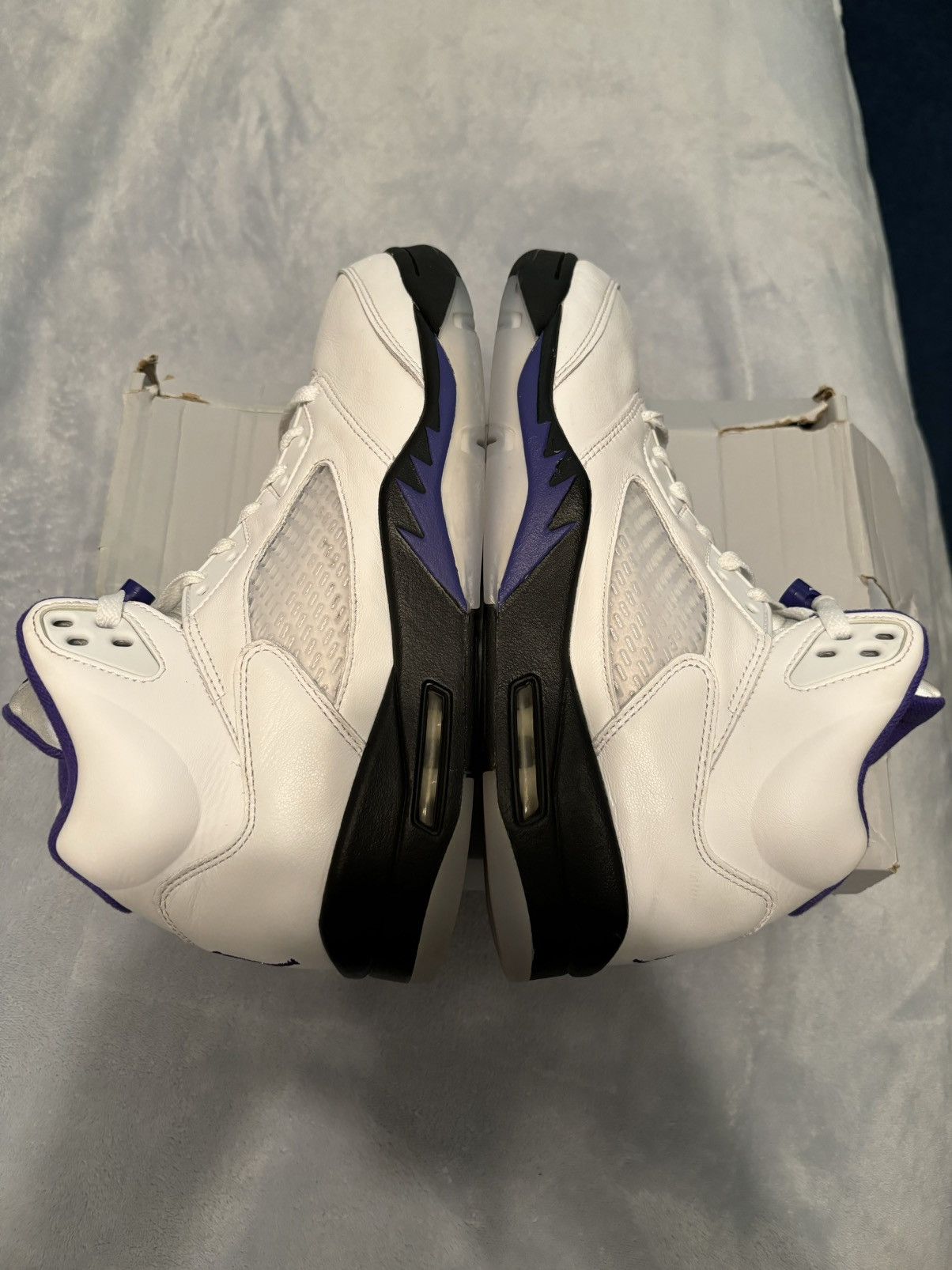 Jordan Brand Jordan 5 Retro Concord 2022 Size 10.5 Size US 10.5 / EU 43-44 - 3 Thumbnail