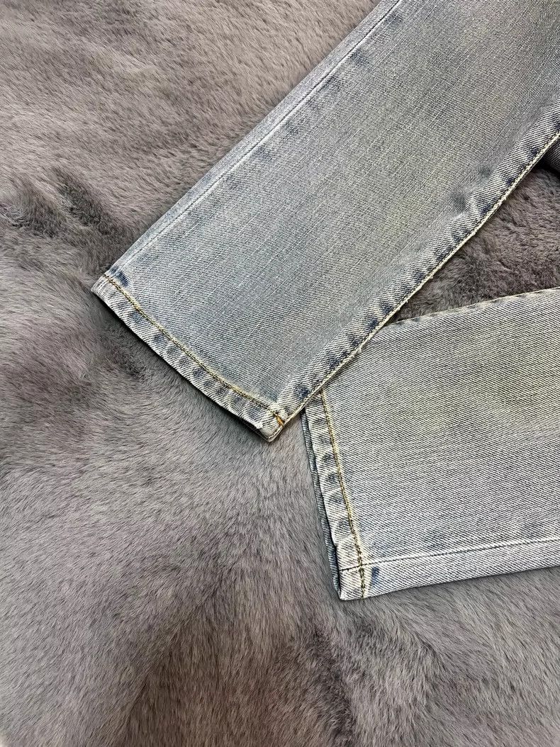 Saint Laurent Paris Saint Laurent Paris 13 Spring/Summer Light Blue Yellow Mud Size US 32 / EU 48 - 7 Thumbnail