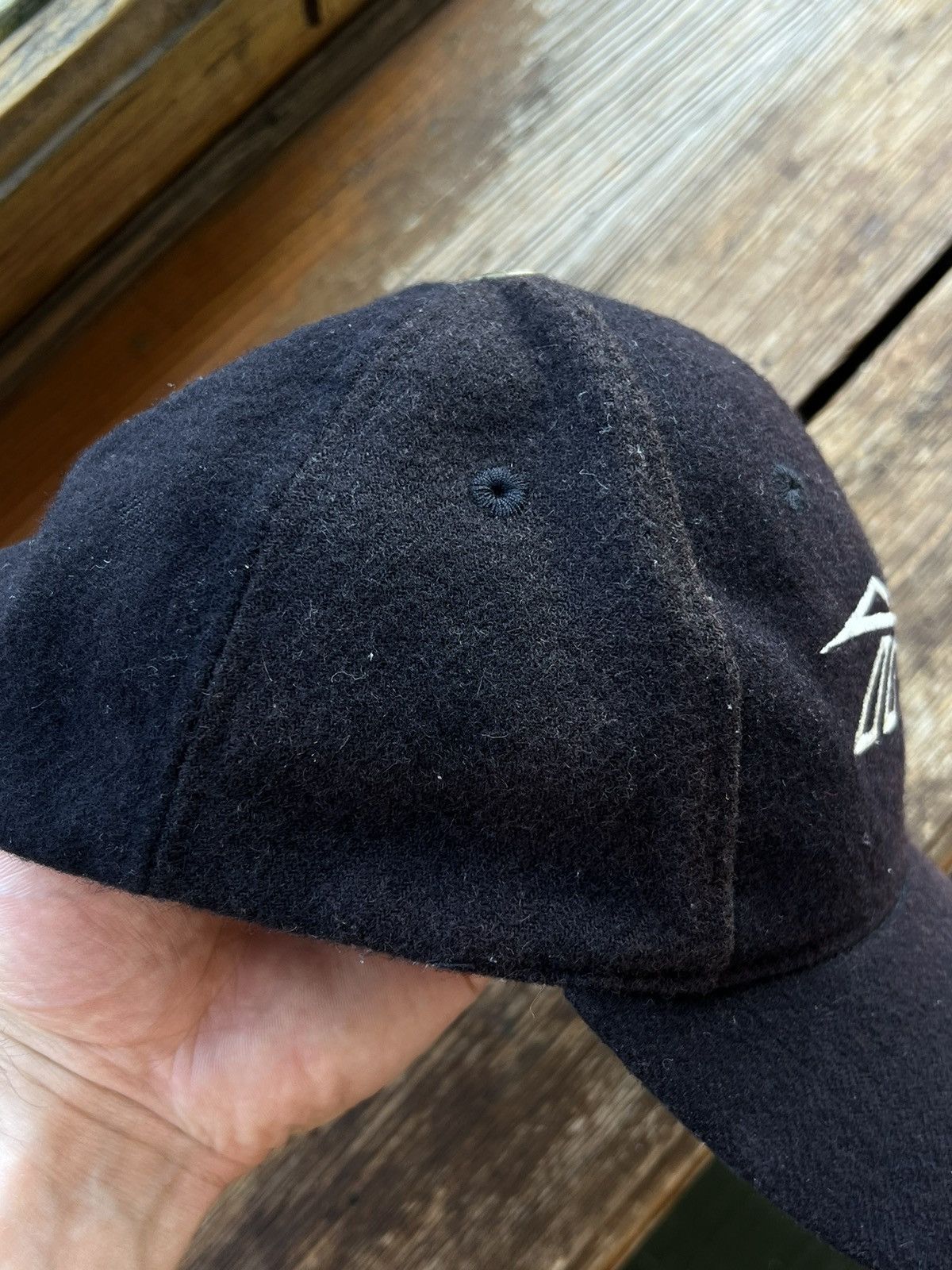 Reebok × Vintage Vintage Y2K Reebok Big Embroidered Logo Wool Cap Hat Size ONE SIZE - 11 Thumbnail