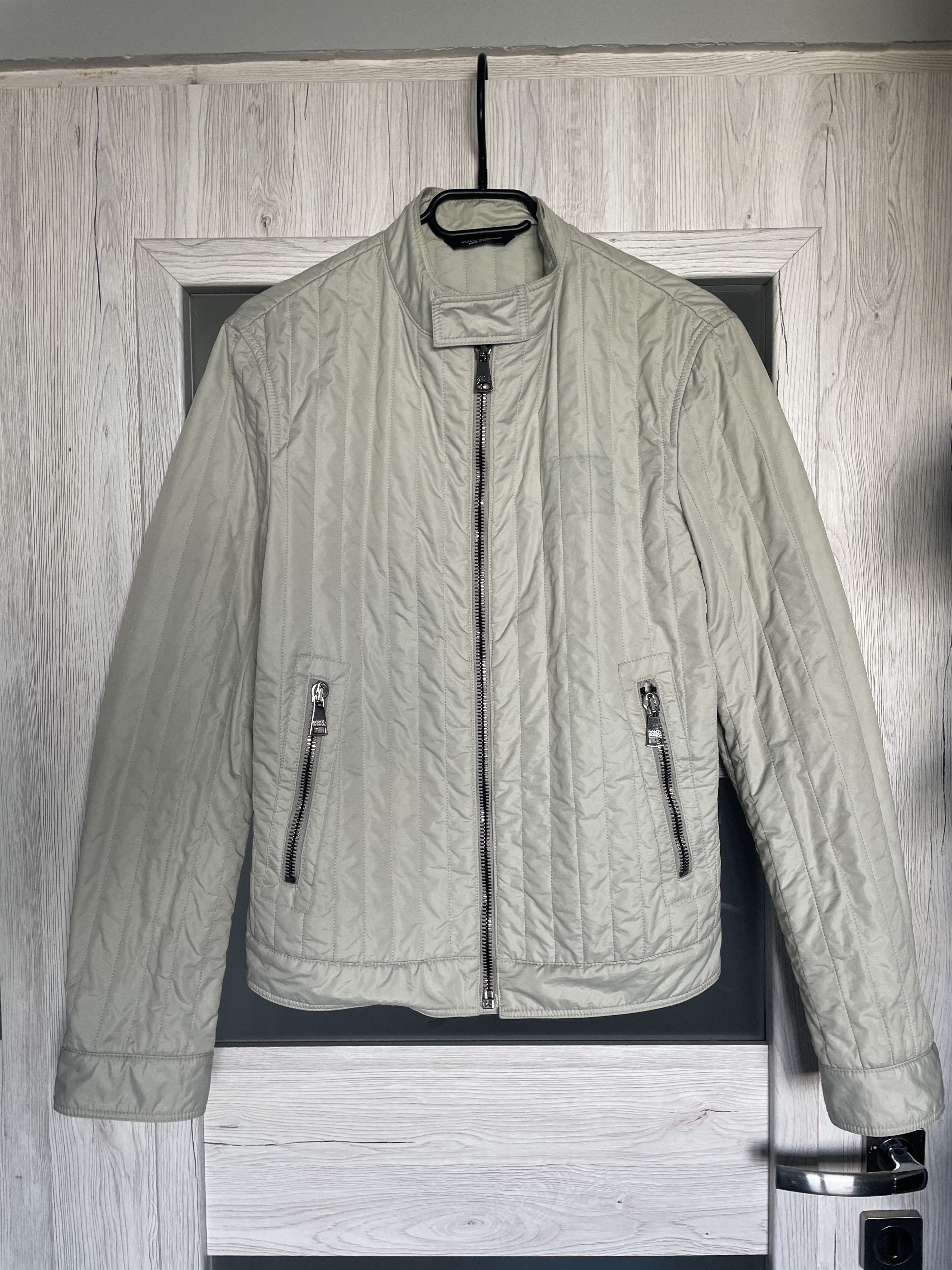 Dolce & Gabbana Y2K ARCHIVE DOLCE GABBANA BIKER INSULATED SLIM D&G JACKET Size US M / EU 48-50 / 2 - 3 Thumbnail
