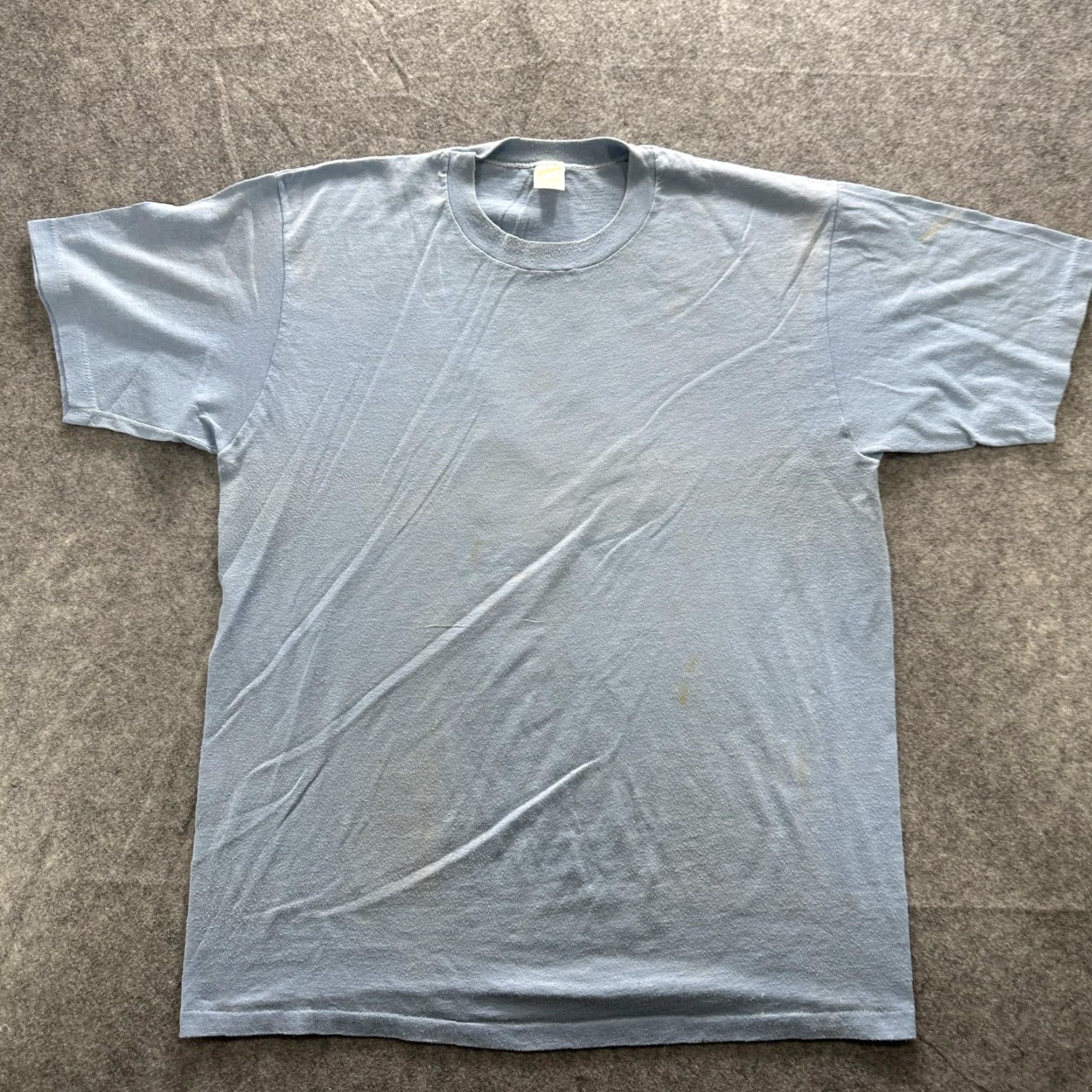 Vintage VINTAGE Sportswear Shirt Mens 2XL Blue Baseball Graphic Made USA 80s Size US XXL / EU 58 / 5 - 2 Thumbnail