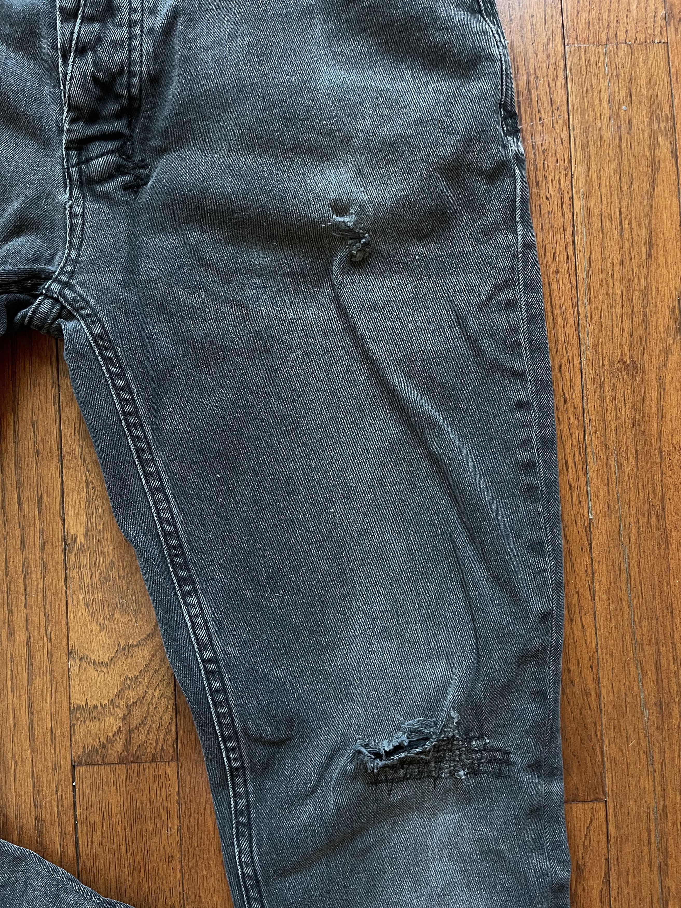 Ksubi van winkle black grime slim denim Size US 32 / EU 48 - 6 Thumbnail