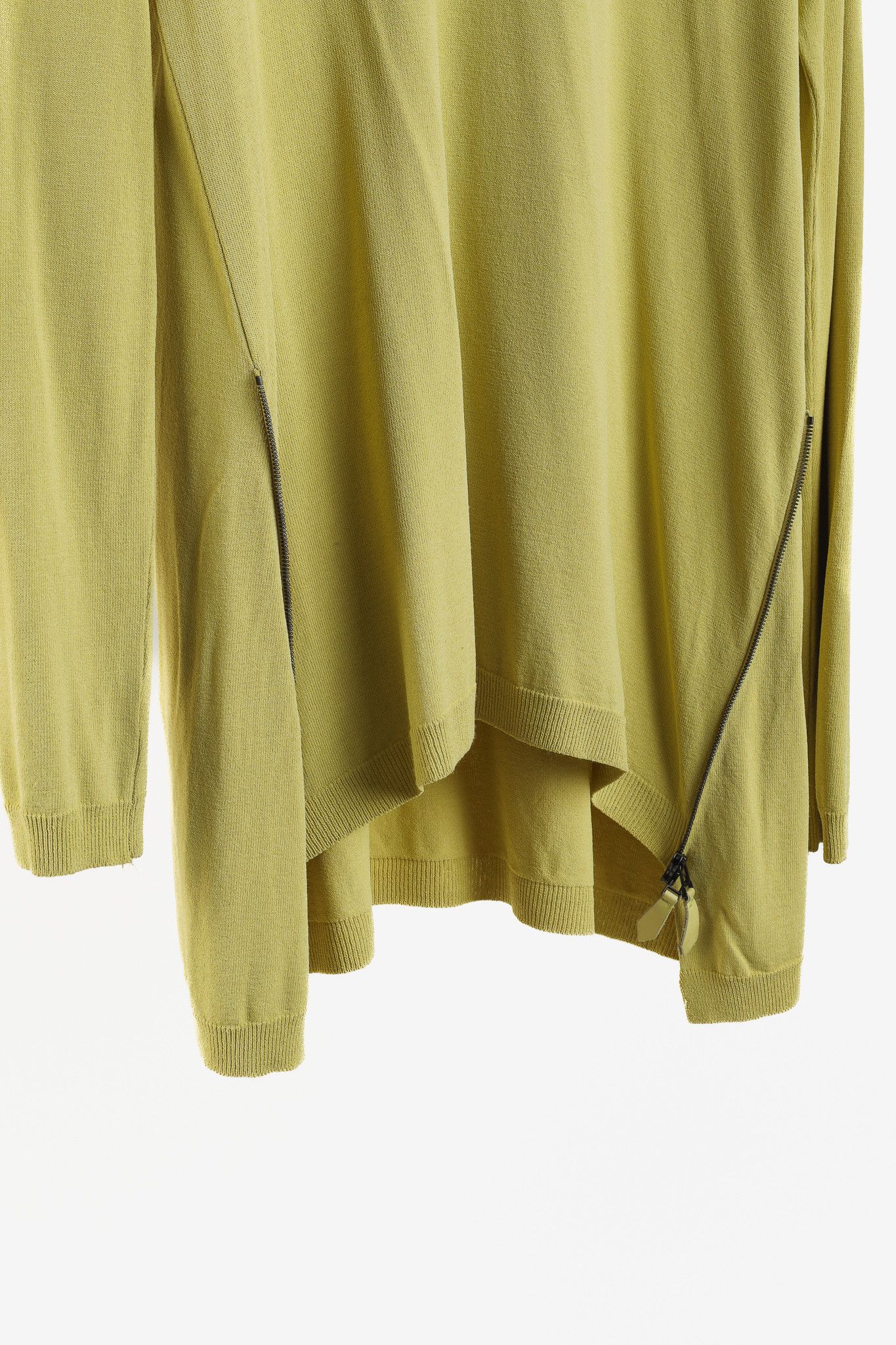 Annette Gortz Annette Gortz SS/13 Liam Yellow Front-Zip Sweater Size S / US 4 / IT 40 - 8 Thumbnail