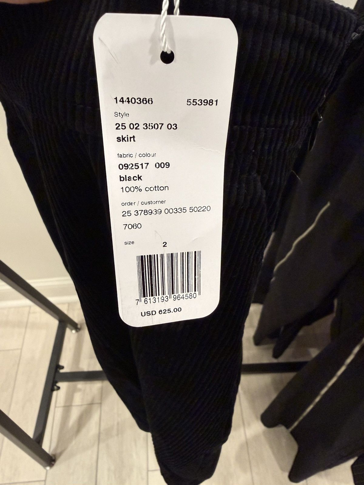 Akris Akris Punto Cotton Corduroy Midi Skirt Size 26" / US 2 / IT 38 - 5 Thumbnail