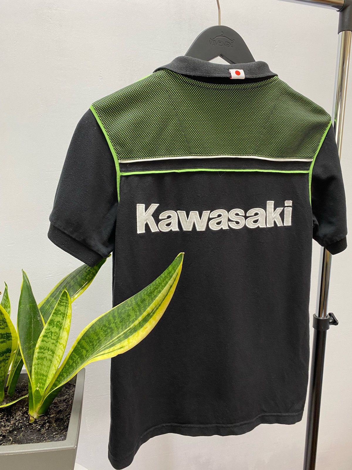 NASCAR Kawasaki Vintage Rare Polo Racing Polo T shirt Size US M / EU 48-50 / 2 - 23 Thumbnail