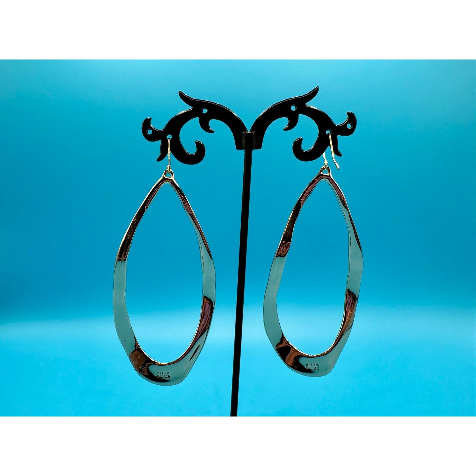 Alexis Bittar Elegant Alexis Bittar Rose Gold Plated Drop Earrings Size ONE SIZE - 1 Thumbnail