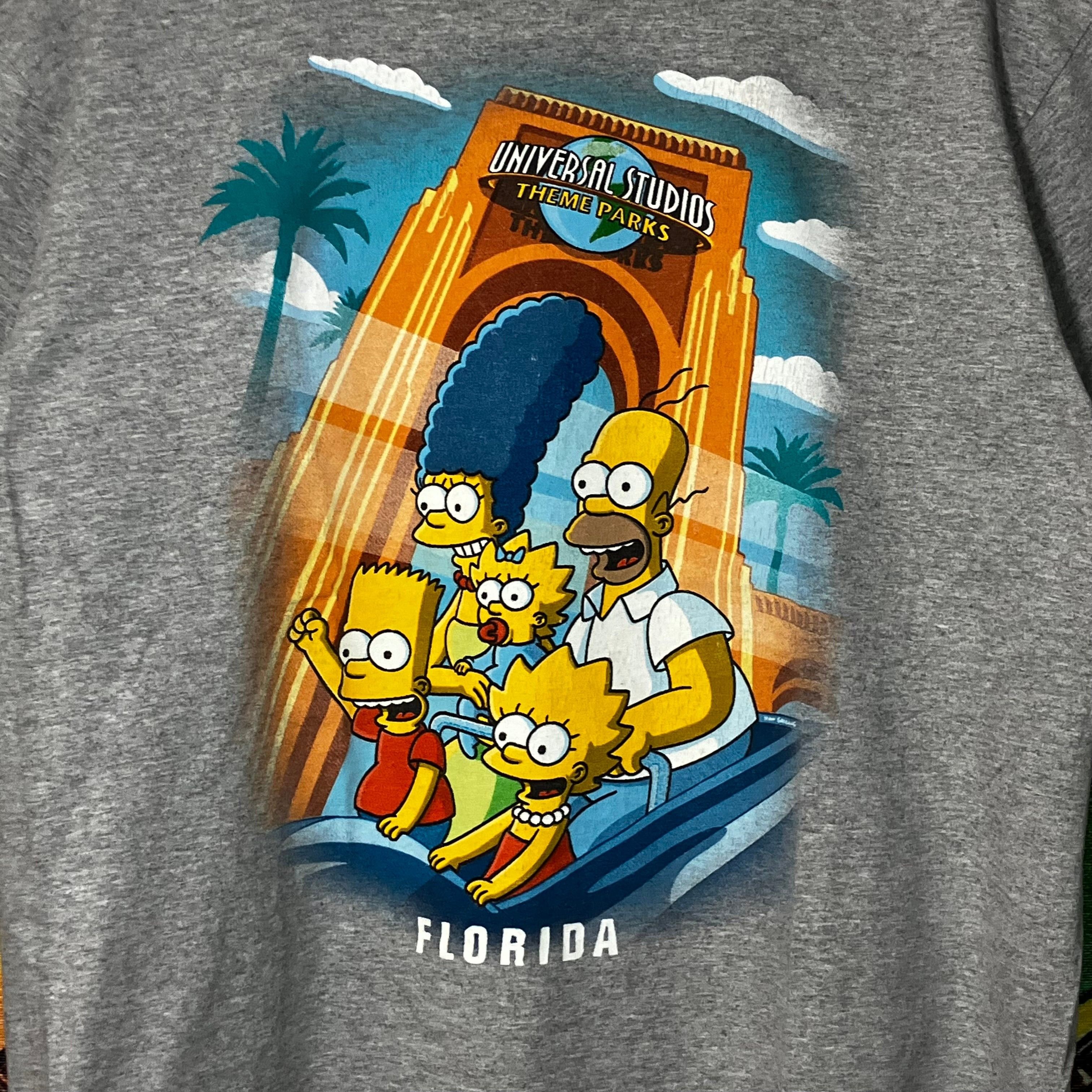 The Simpsons × Vintage 2010 Universal Studios Theme Parks Simpsons Tee Size L Size US L / EU 52-54 / 3 - 4 Thumbnail