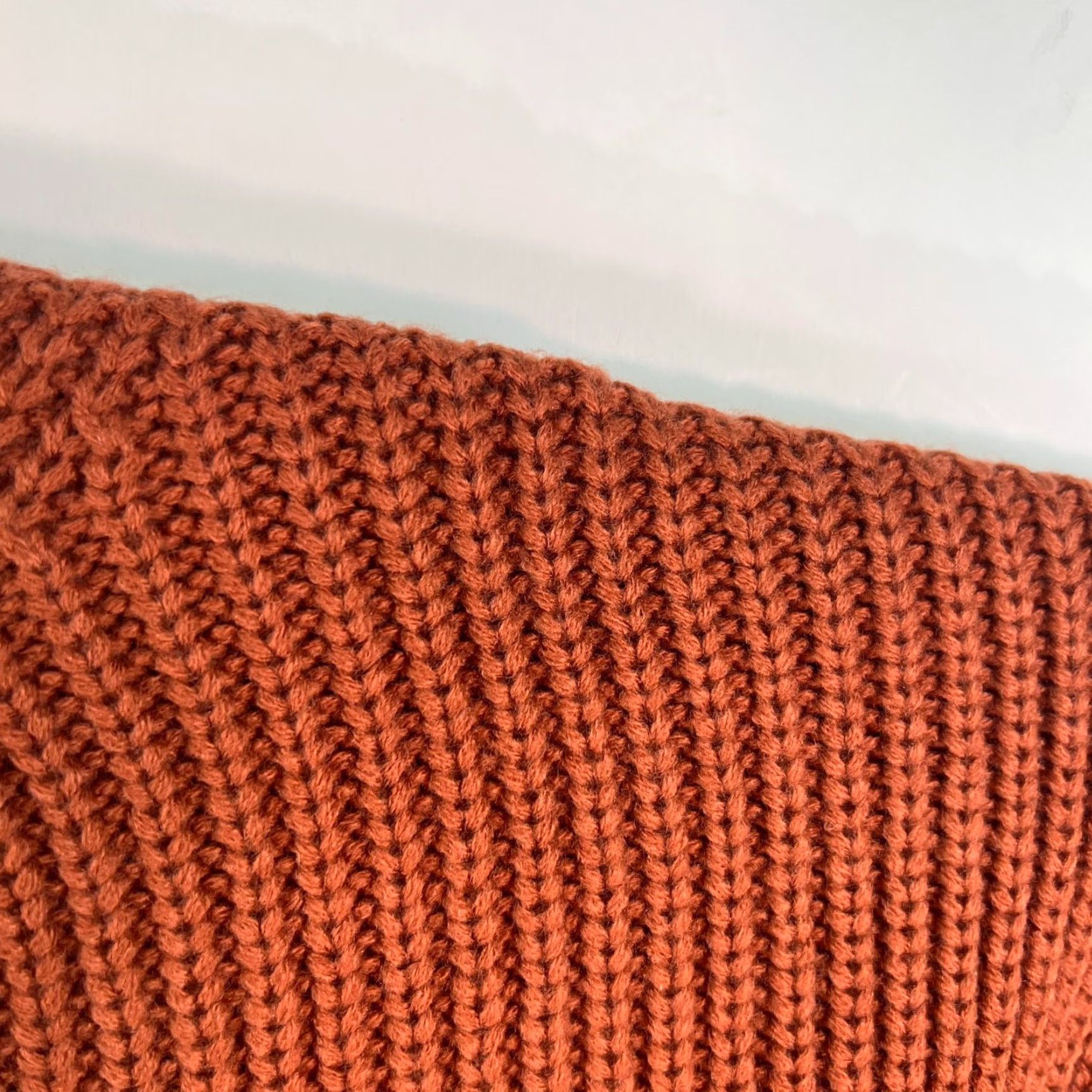 Vintage Elodie Cropped Crew Neck Ribbed Sweater Womens Size XL Brown Long Sleeve Size XL / US 12-14 / IT 48-50 - 2 Thumbnail