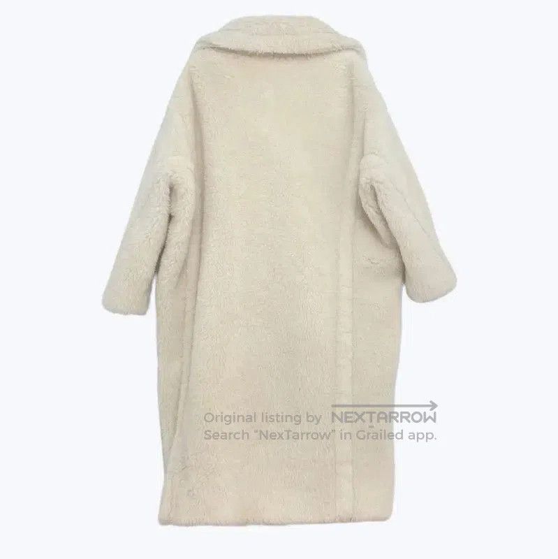 Max Mara MaxMara White Alpaca Wool Women's Coat . Size S / US 4 / IT 40 - 2 Thumbnail
