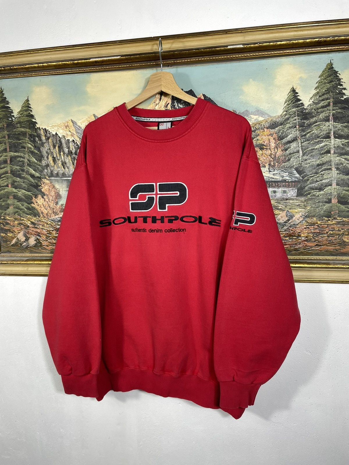 Southpole × Vintage Southpole Vintage Y2k Oversize Baggy Sweatshirt Crewneck Size US L / EU 52-54 / 3 - 2 Thumbnail