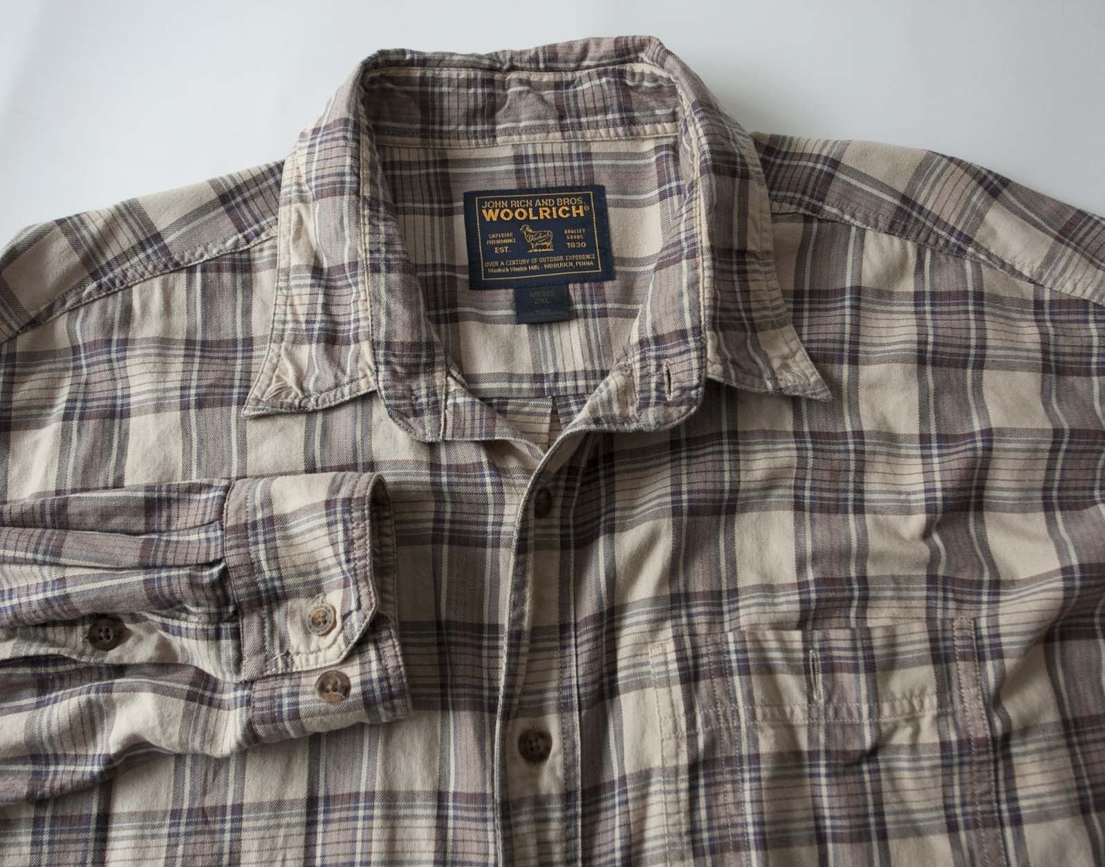 Woolrich Woolen Mills Woolrich Shirt Plaid Brown Size 2XL /3XL Flannel Size US XXL / EU 58 / 5 - 1 Thumbnail