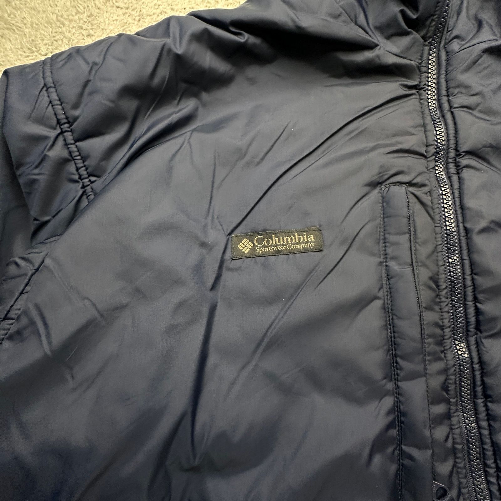 L.L. Bean VTG Columbia LL Bean Fleece Lined Jacket Mens XL Full Zip Size US XL / EU 56 / 4 - 9 Thumbnail
