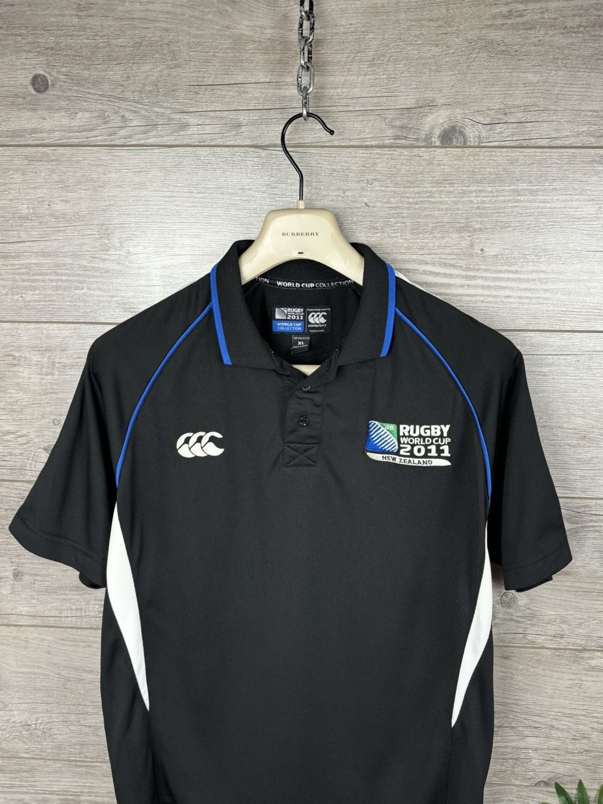 Canterbury of New Zealand Canterbury Rugby 🏉 World Cup New Zealand 🇳🇿 2011 Size L/XL Size US XL / EU 56 / 4 - 3 Thumbnail