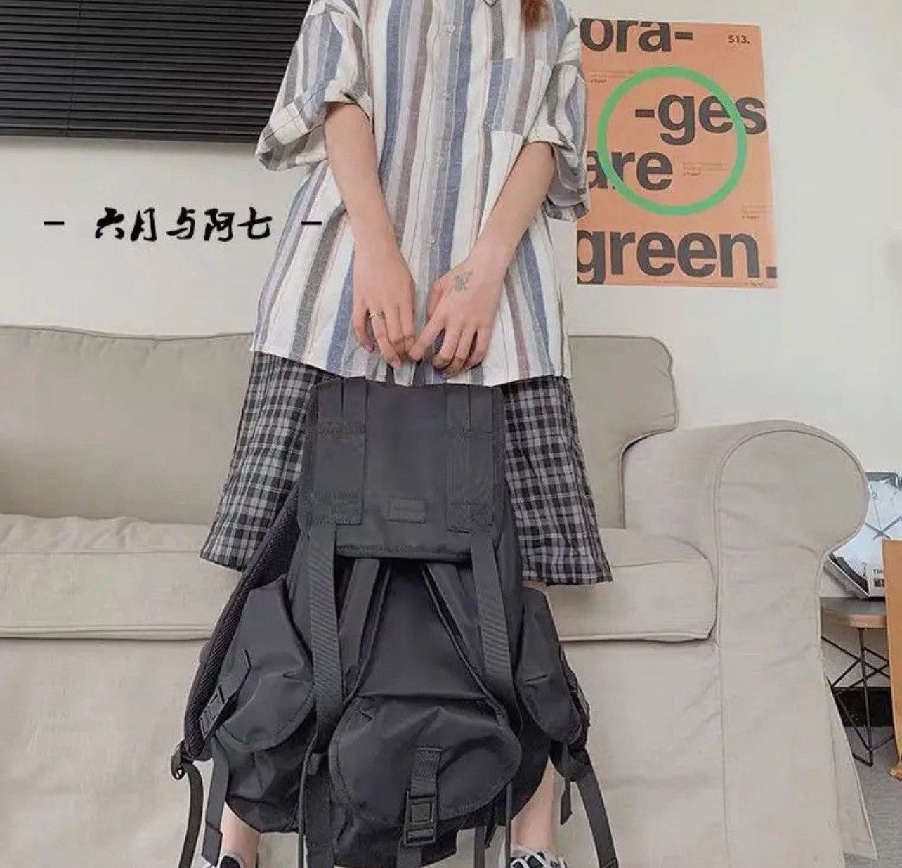Japanese Brand × Vintage Travel Backpack Vintage Size ONE SIZE - 3 Thumbnail