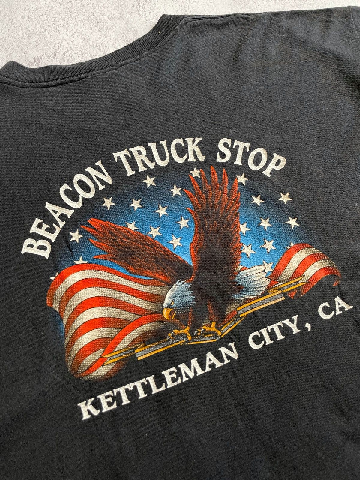 Vintage VTG 3D Emblem “Follow the Eagle” 1994 Big Print Tee Size US XXL / EU 58 / 5 - 8 Thumbnail