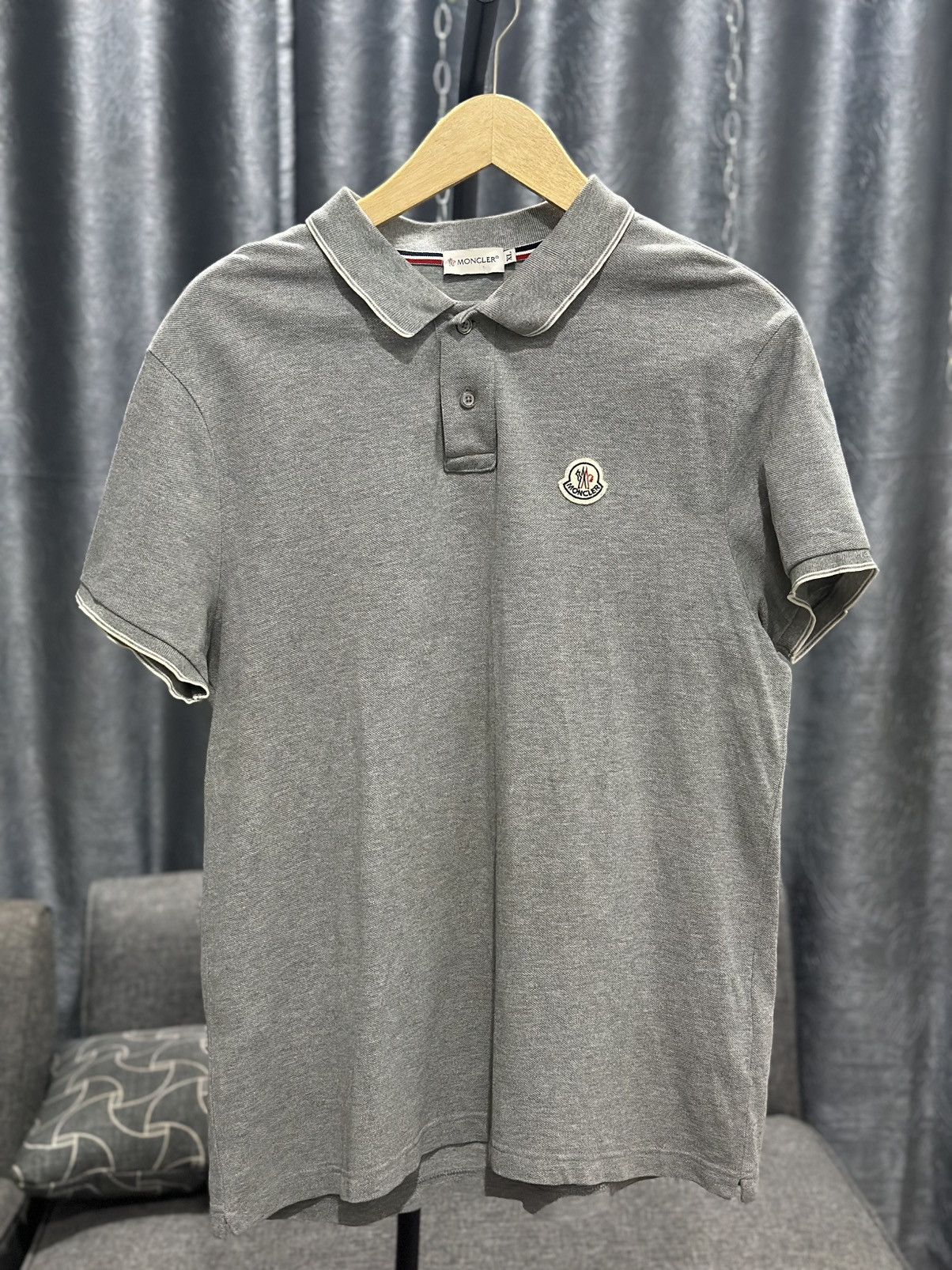 Moncler Moncler Maglia Polo Manica Corta Size US XL / EU 56 / 4 - 1 Thumbnail