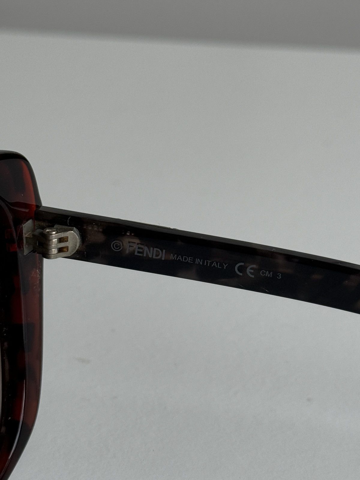 Designer × Fendi Vintage y2k Fendi FF logo oversized sunglasses designer 90s Size ONE SIZE - 8 Thumbnail