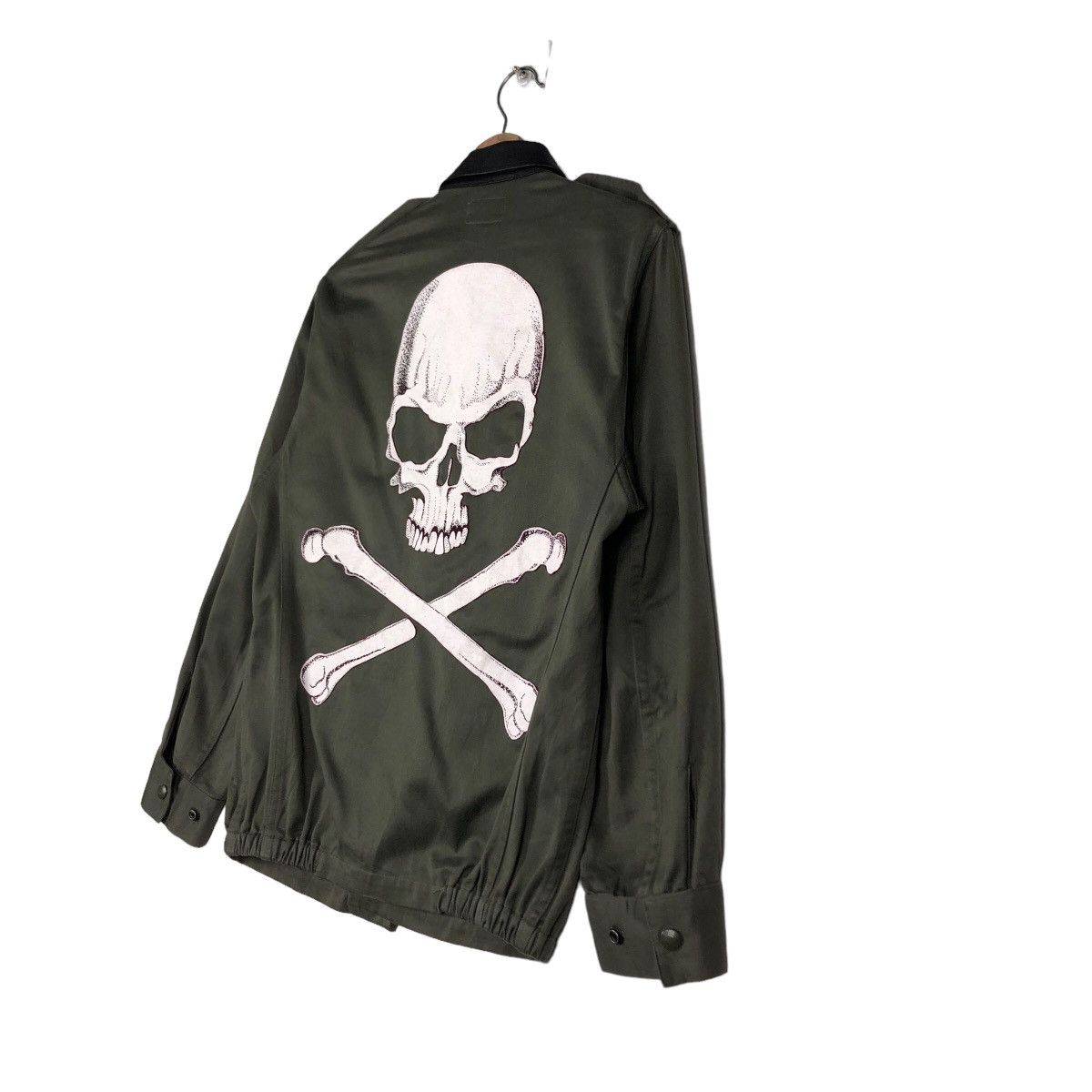 If Six Was Nine 🔥Vtg Biker Military Jacket Koppers Skeleton Bones Big Logo Size US M / EU 48-50 / 2 - 10 Thumbnail