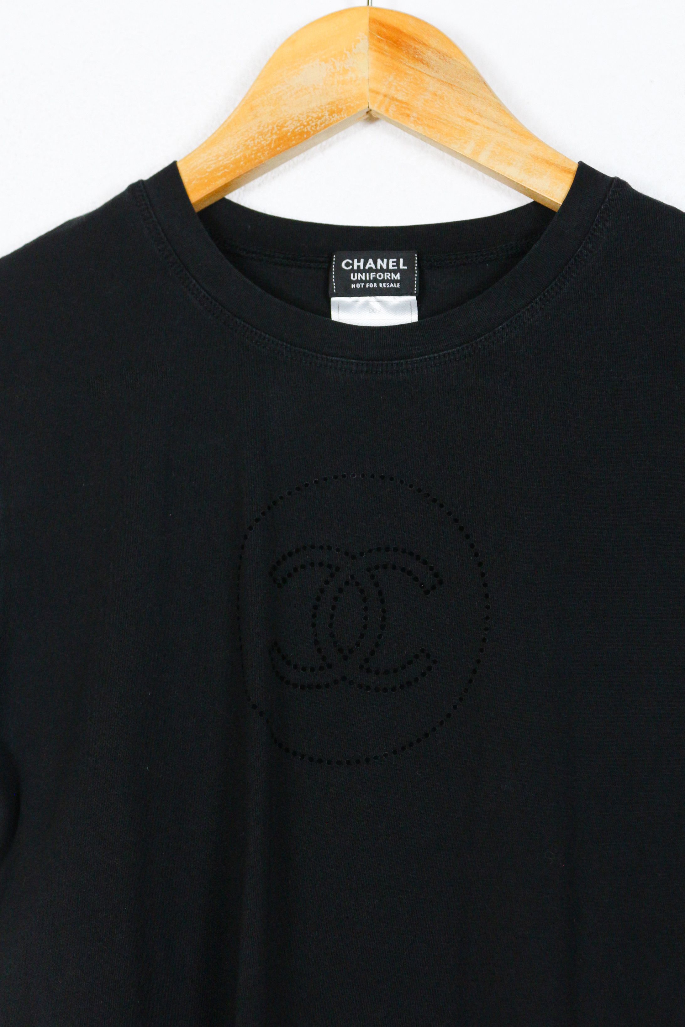 Chanel Vintage Chanel Logo CC T-shirt Tee Y2K Size S / US 4 / IT 40 - 2 Thumbnail