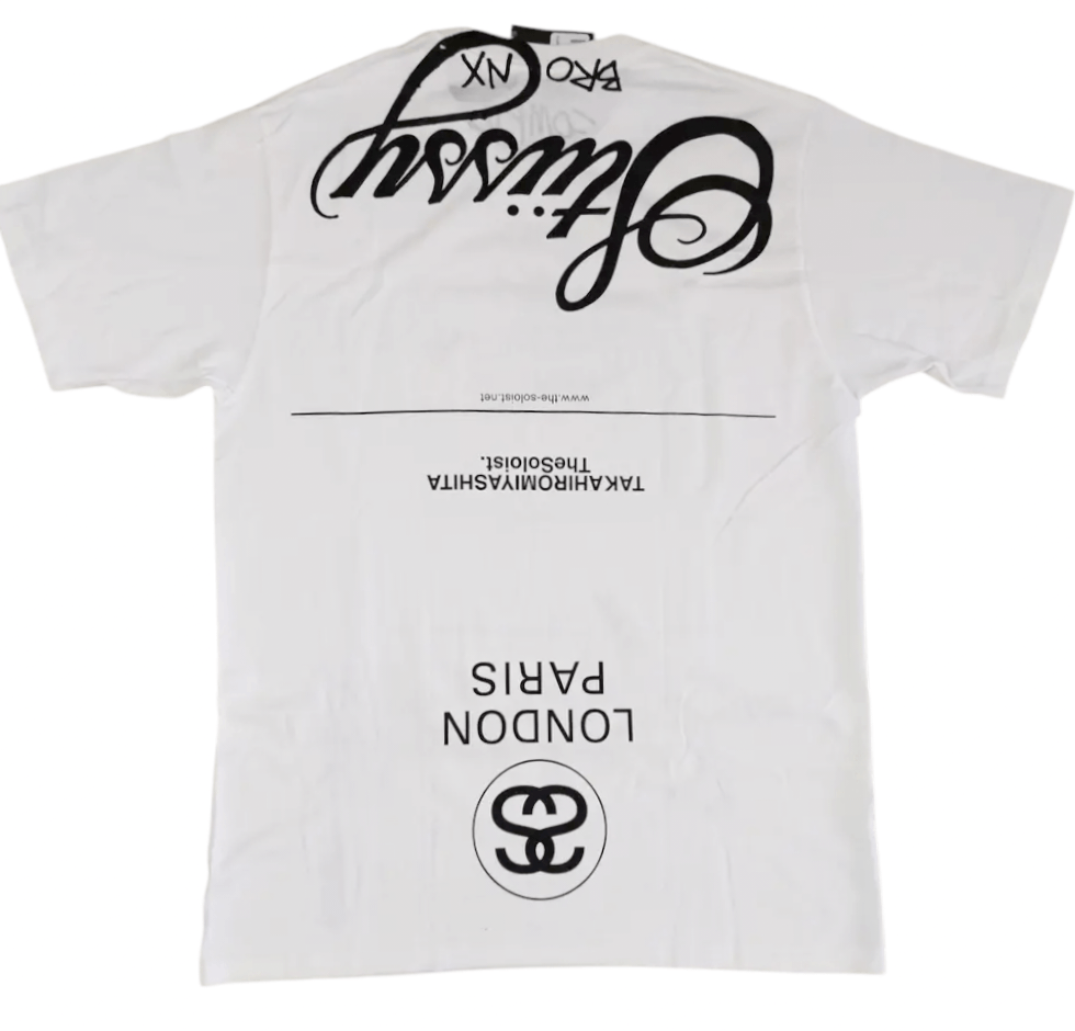 Stussy × Takahiromiyashita The Soloist. Stussy x Takahiromiyashita The Soloist World Tour T-shirt Size US L / EU 52-54 / 3 - 6 Thumbnail