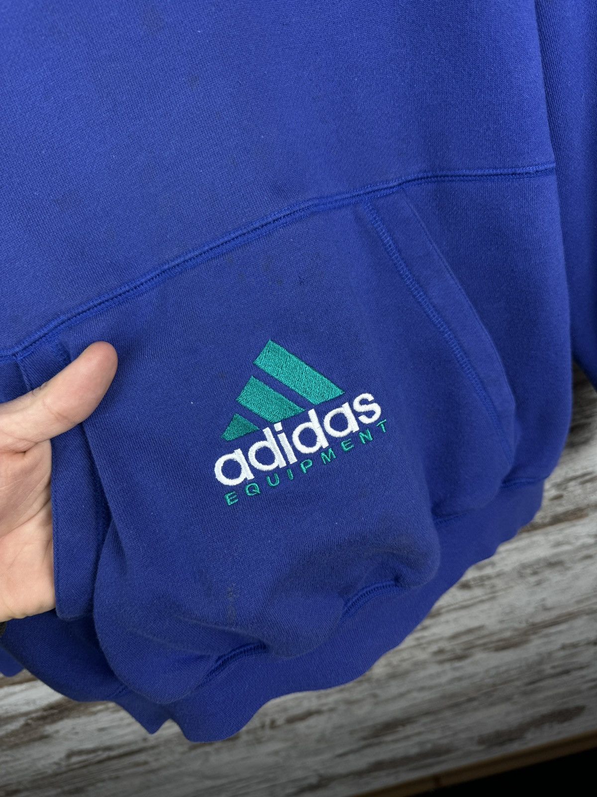 Adidas Mens Vintage Adidas Equipment hoodie jacket size M rare y2k Size US M / EU 48-50 / 2 - 6 Thumbnail
