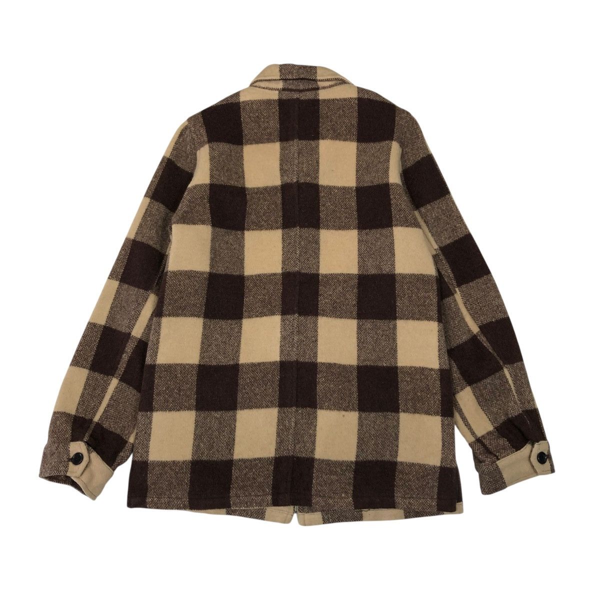 Vintage 🔥VINTAGE CHORE WOOL WORK JACKET TARTAN YOUTH ISSEY MIYAKE Size US S / EU 44-46 / 1 - 2 Thumbnail