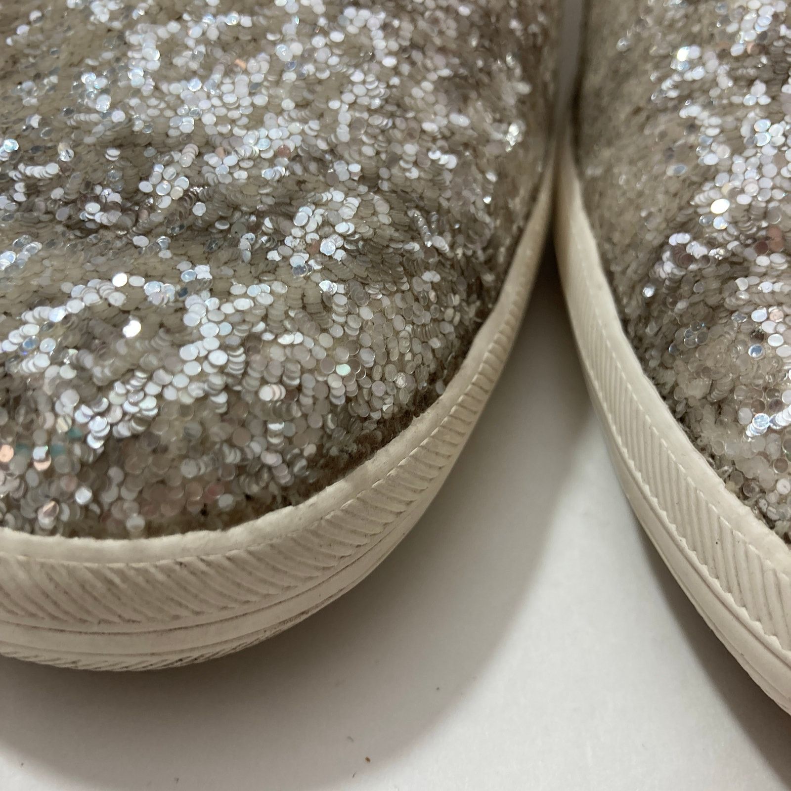 Kate Spade Keds x Kate Spade New York Champion Glitter Cream Sneakers Size US 8.5 / IT 38.5 - 7 Thumbnail